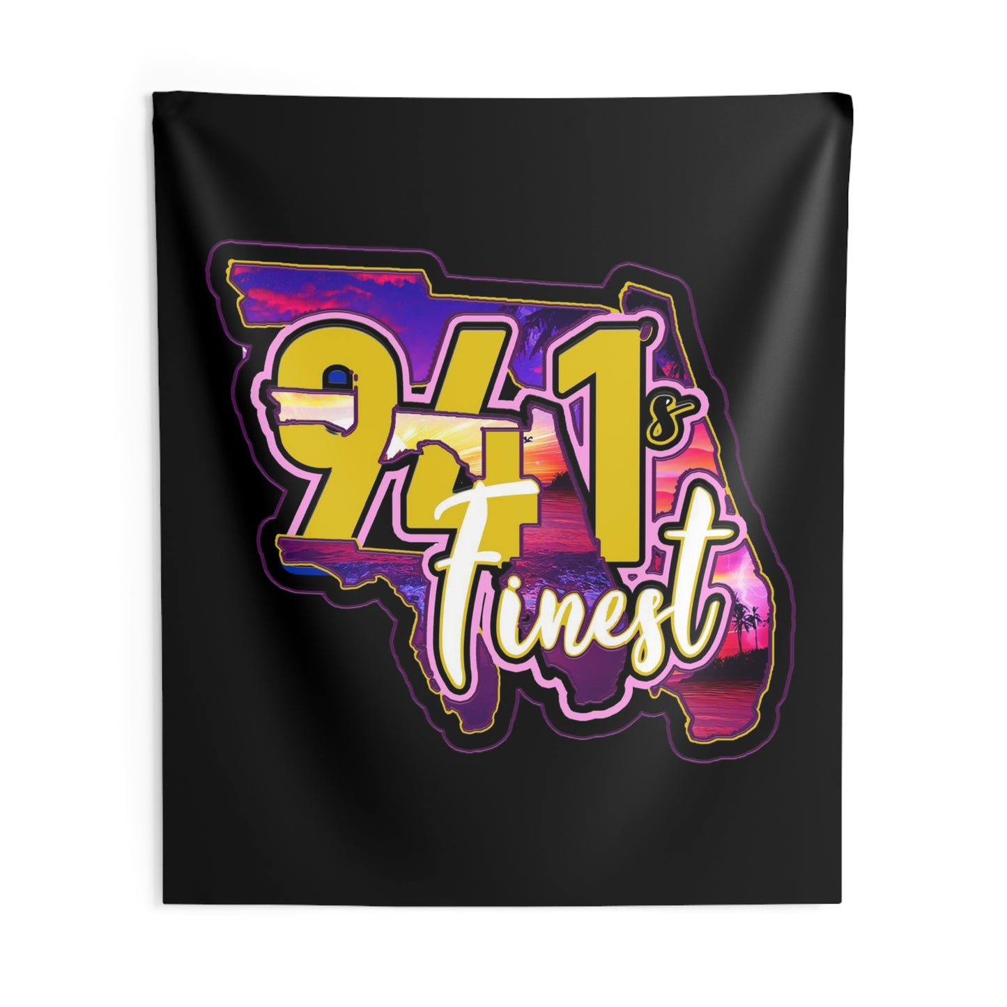 941’s Finest Indoor Wall Tapestry (Sunset)