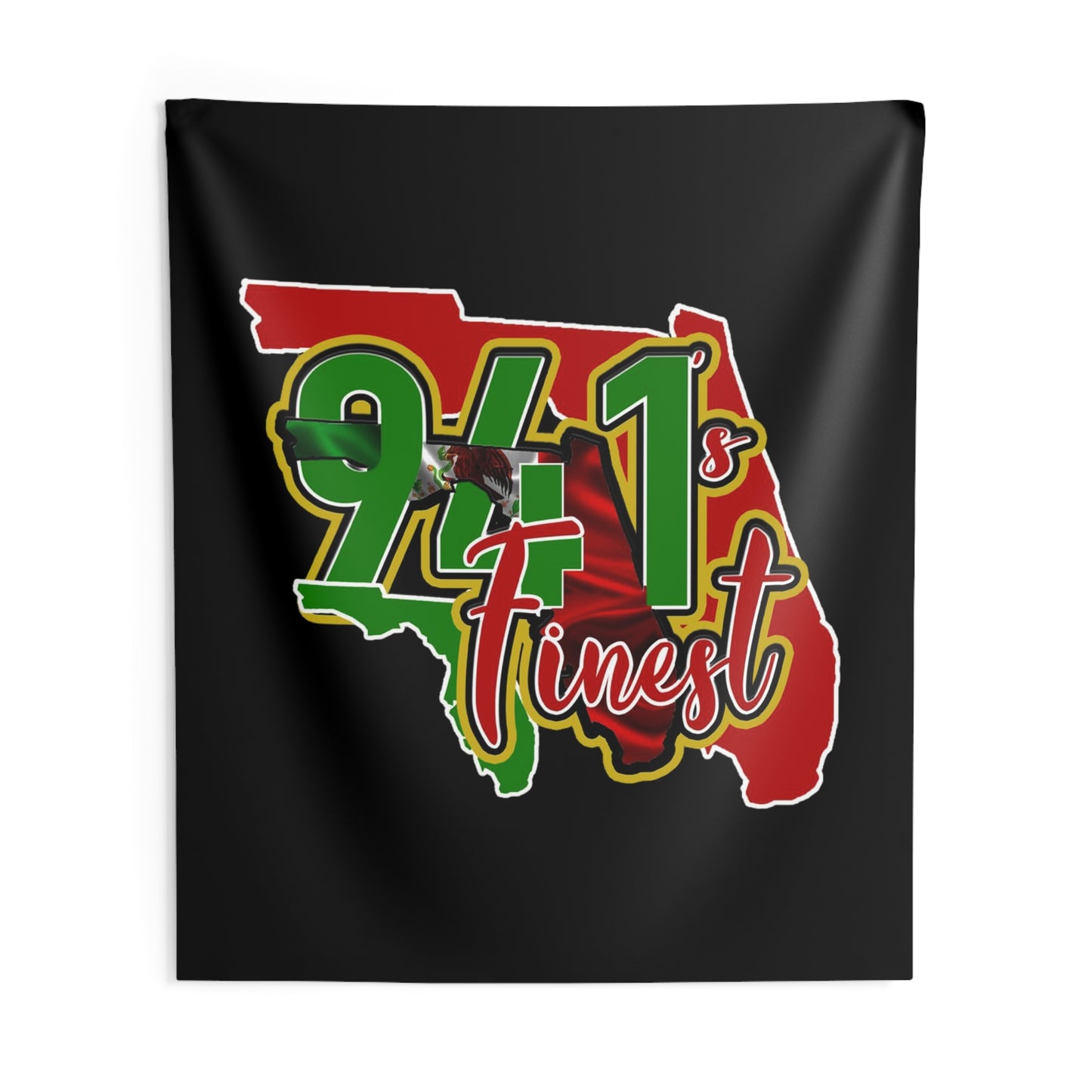 941’s Finest Indoor Wall Tapestry (Mexican Flag)