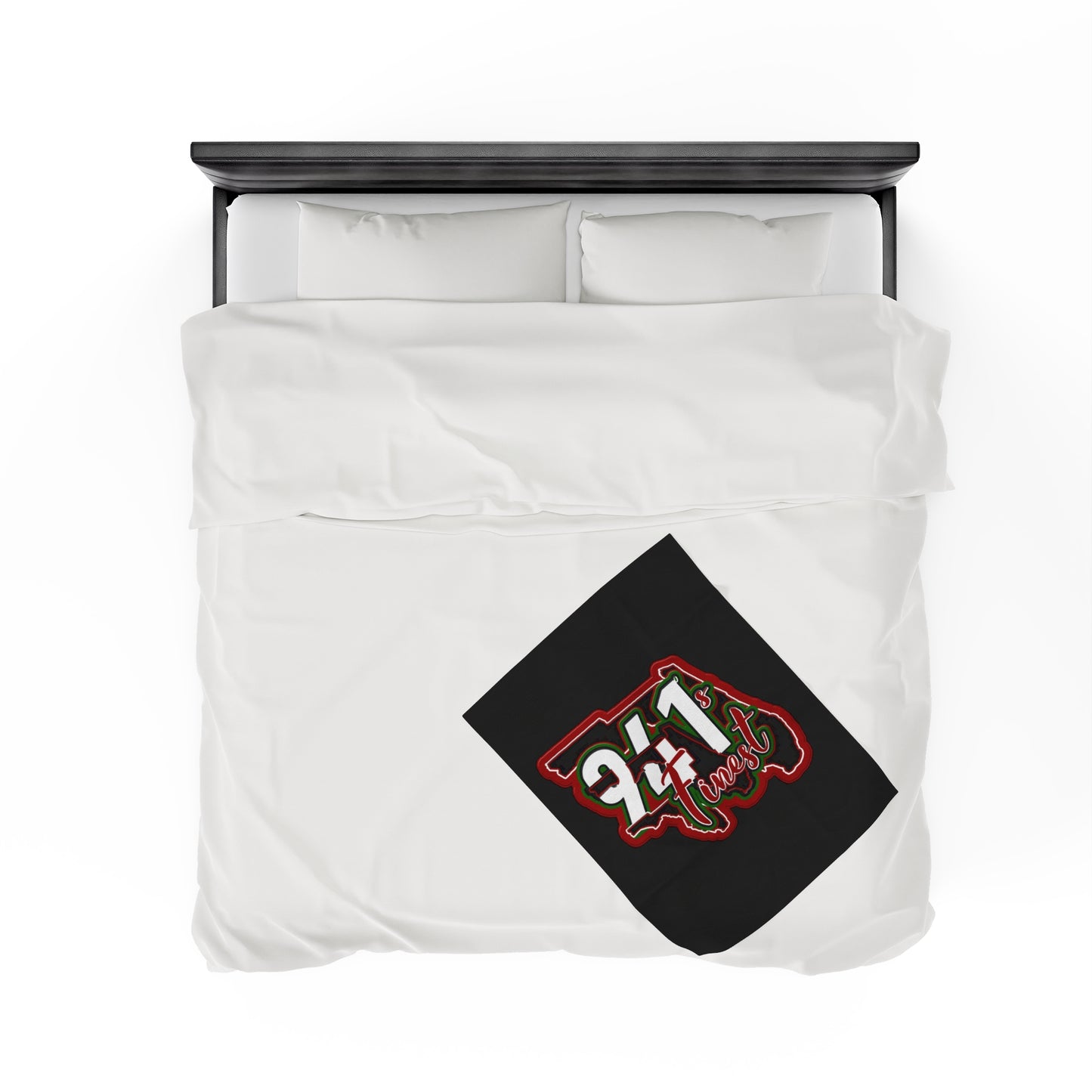 941’s finest Plush Blanket (solid color design)