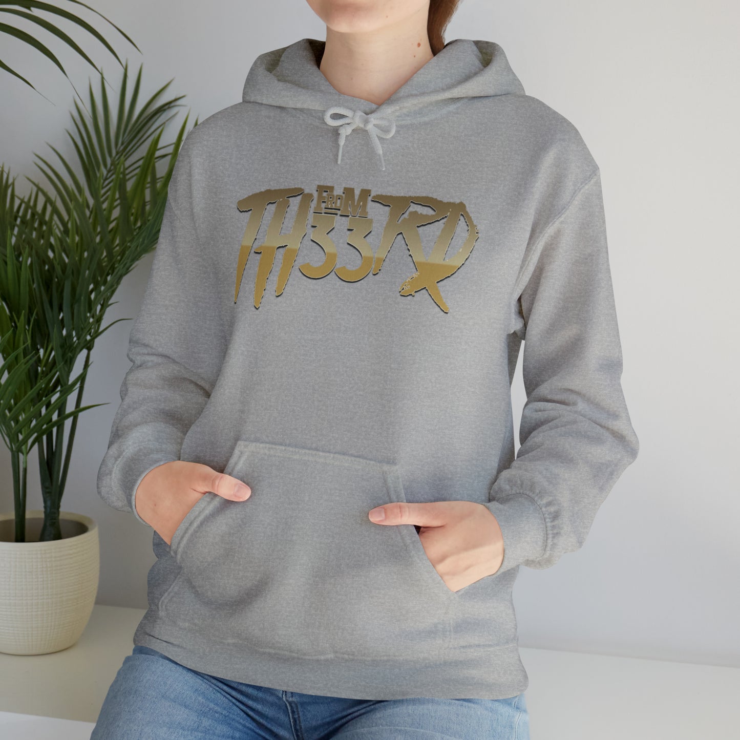 Fromth33rd Hooded Sweatshirt (Gold)