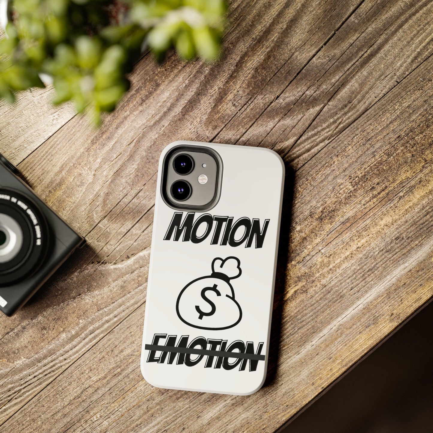 Motion No Emotion Phone Case