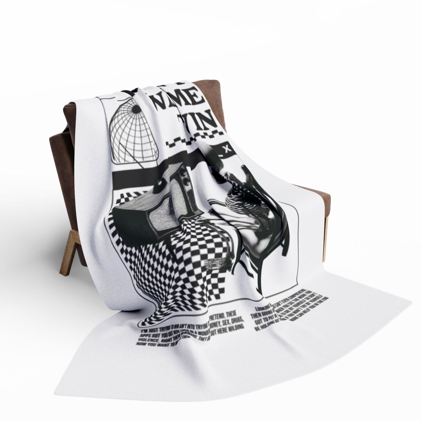 Don’t Want Me to Win Fleece Blanket | Fromth33rd