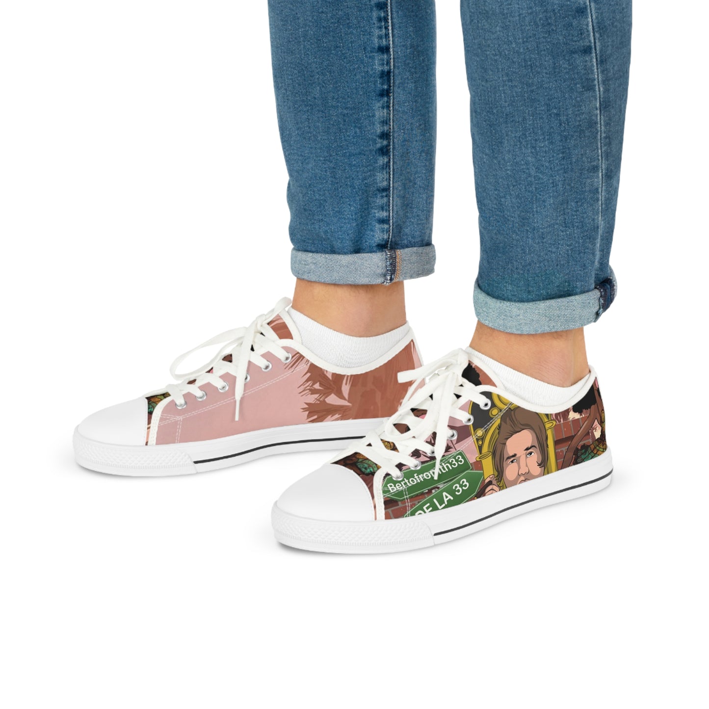 De la 33 Men's Low Top Sneakers