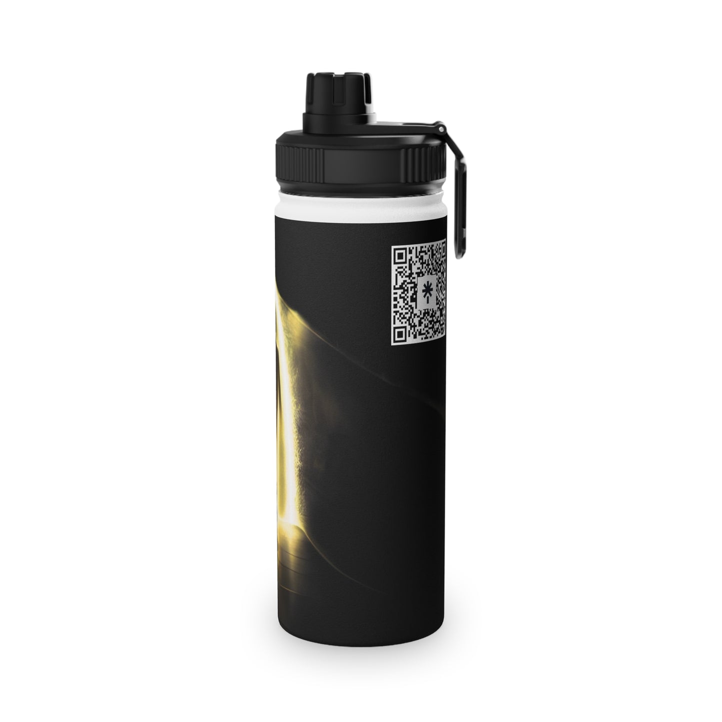 Off my chest Stainless Steel Water Bottle, Sports Lid