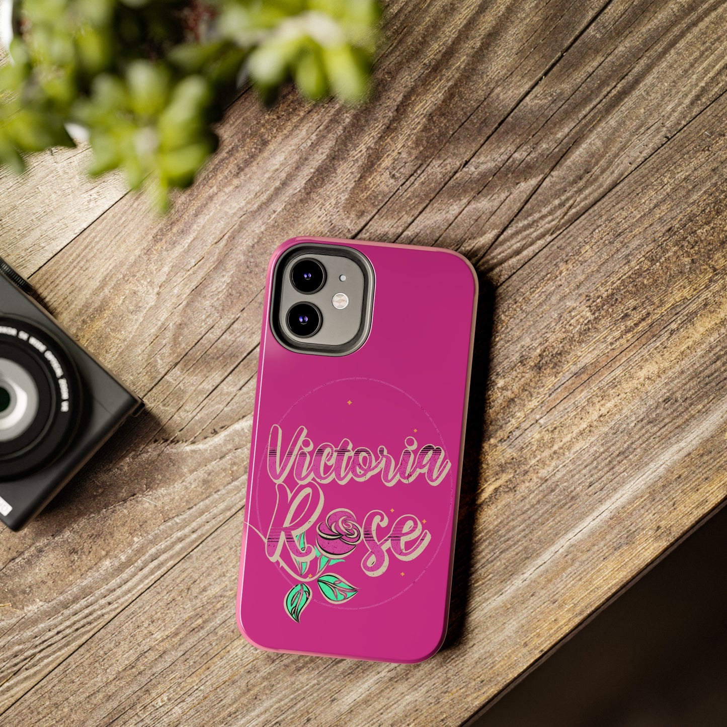 Victoria Rose Phone Case (Pink)