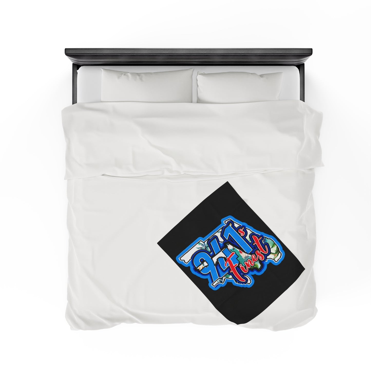 941’s finest Plush Blanket (flag design)