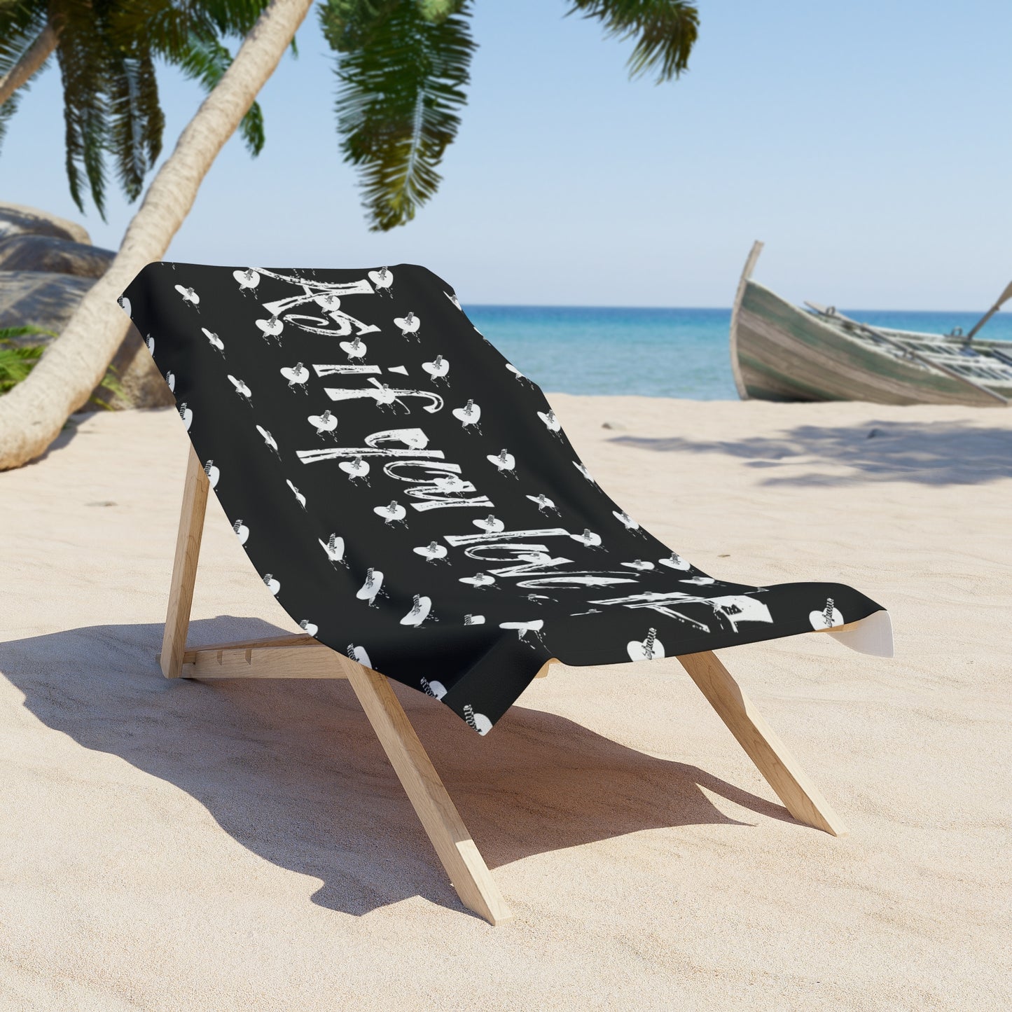 As If You Love Me Beach Towel - Soft Absorbent | Fromth33rd