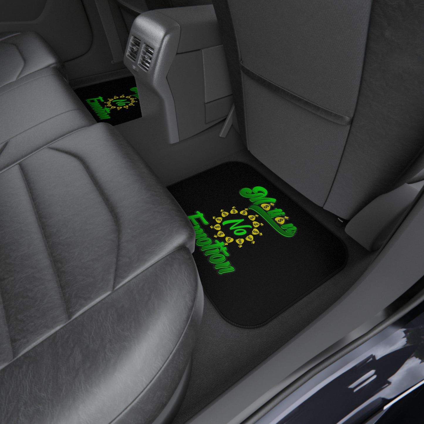 Motion No Emotion Car Mats (Set of 4)