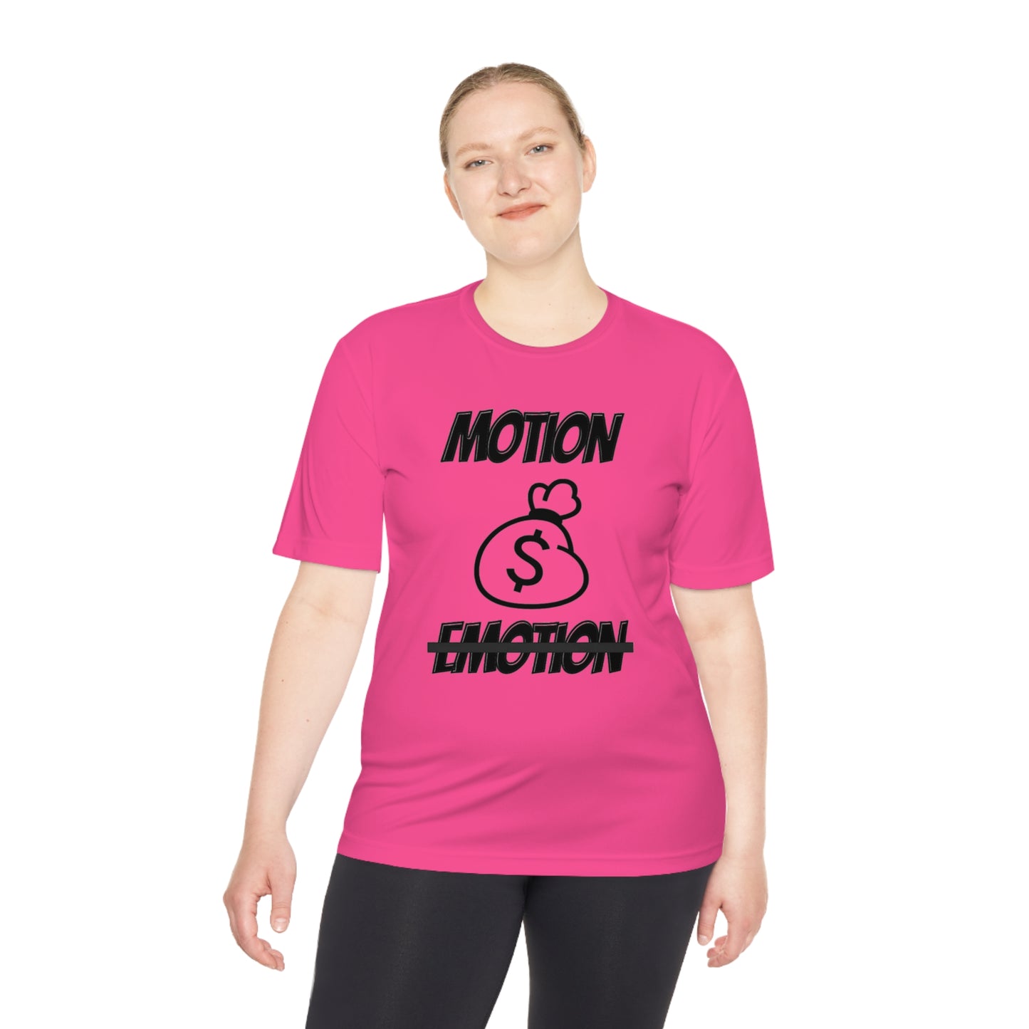 Motion No Emotion Moisture Wicking Tee