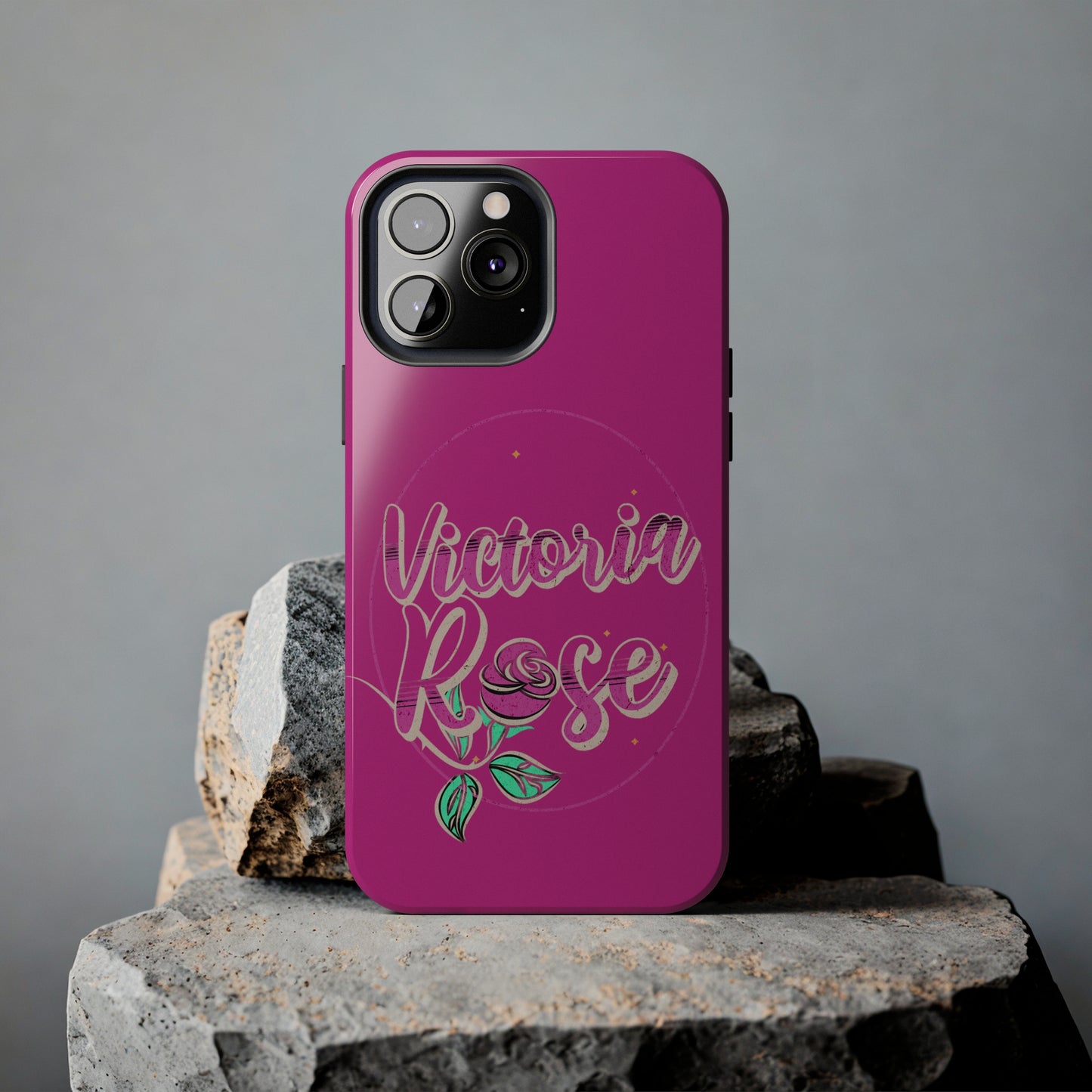 Victoria Rose Phone Case (Pink)