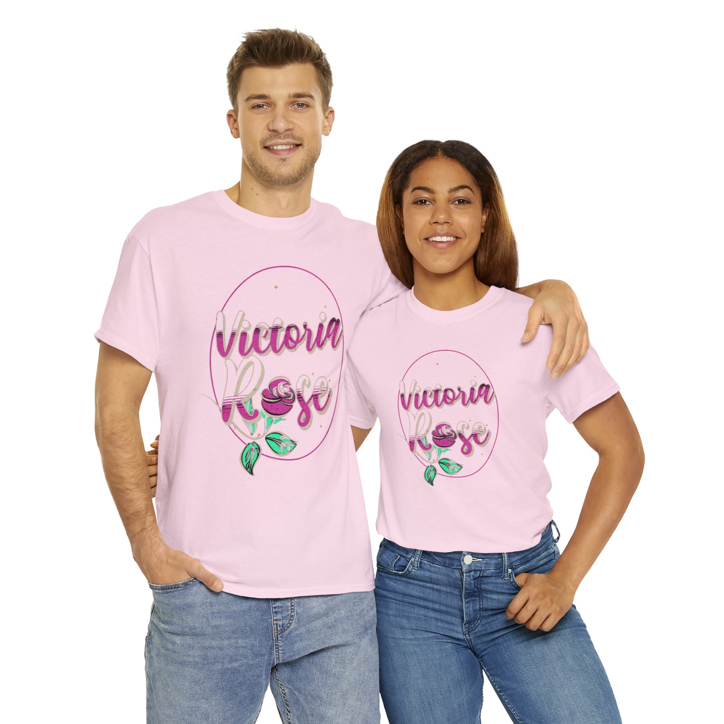 Victoria Rose Heavy Cotton Tee
