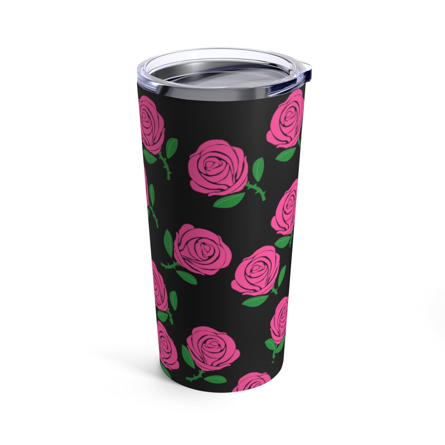 Victoria Rose (Roses everywhere) Tumbler 20oz (Black)