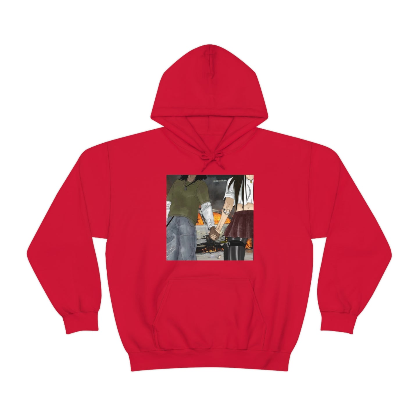 “Through hell and back” Hooded Sweatshirt