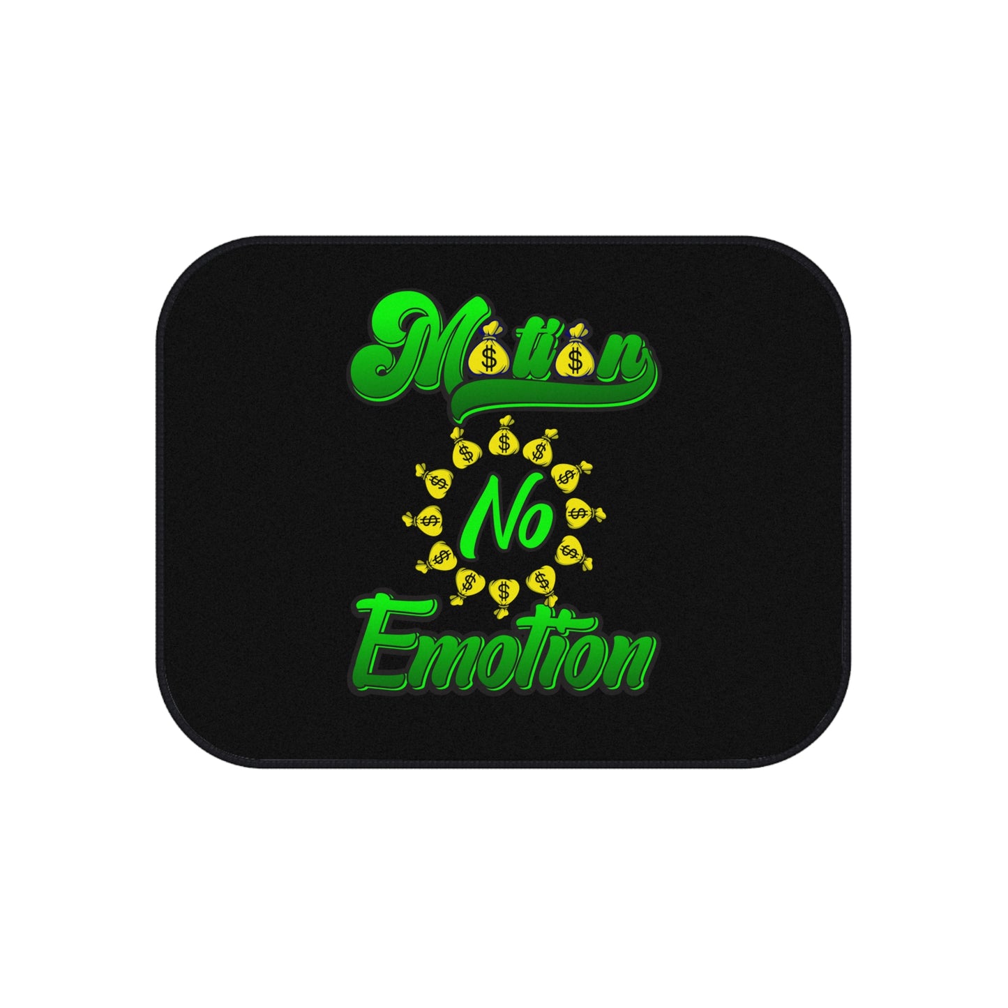 Motion No Emotion Car Mats (Set of 4)