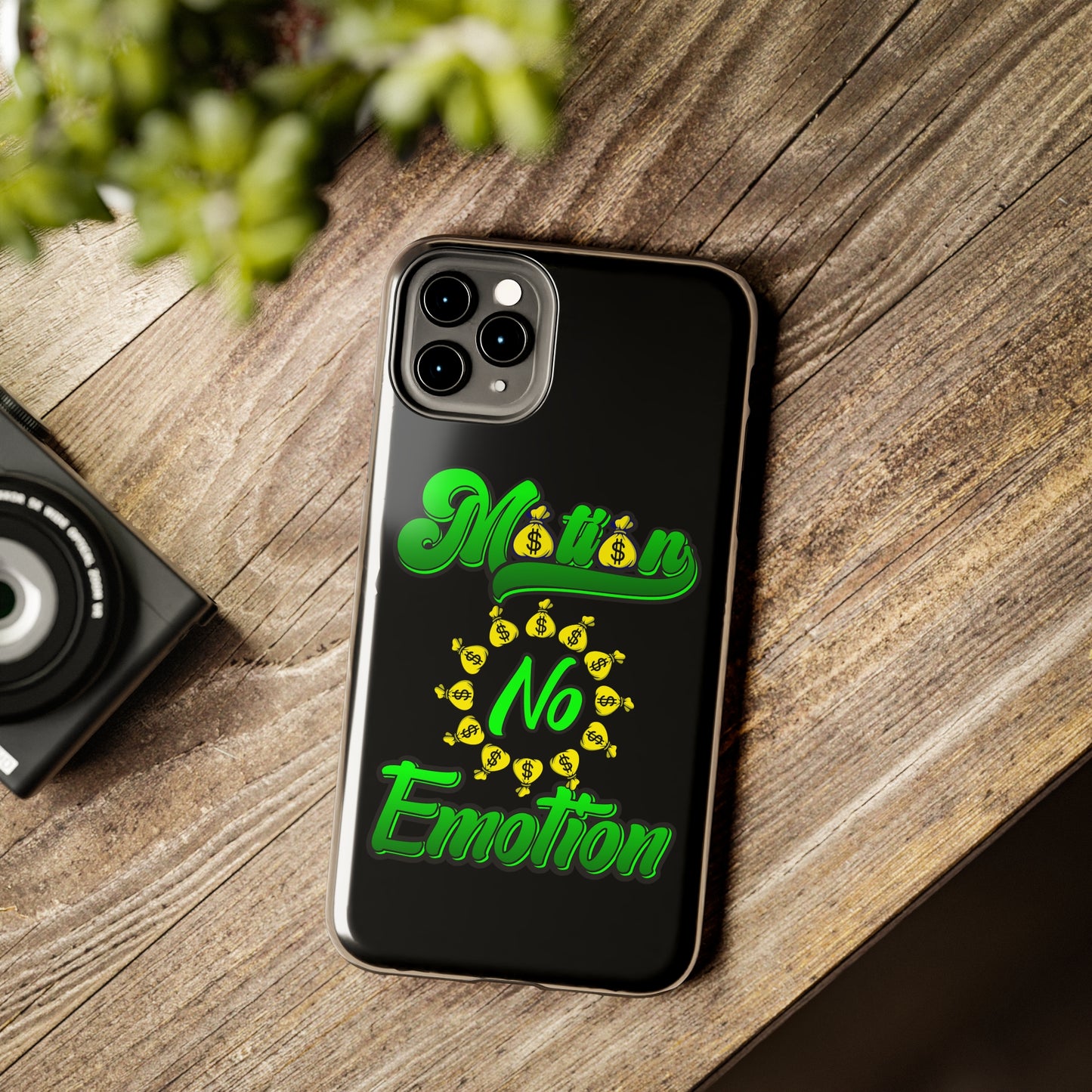 Motion No Emotion (Moneybags) Phone Case