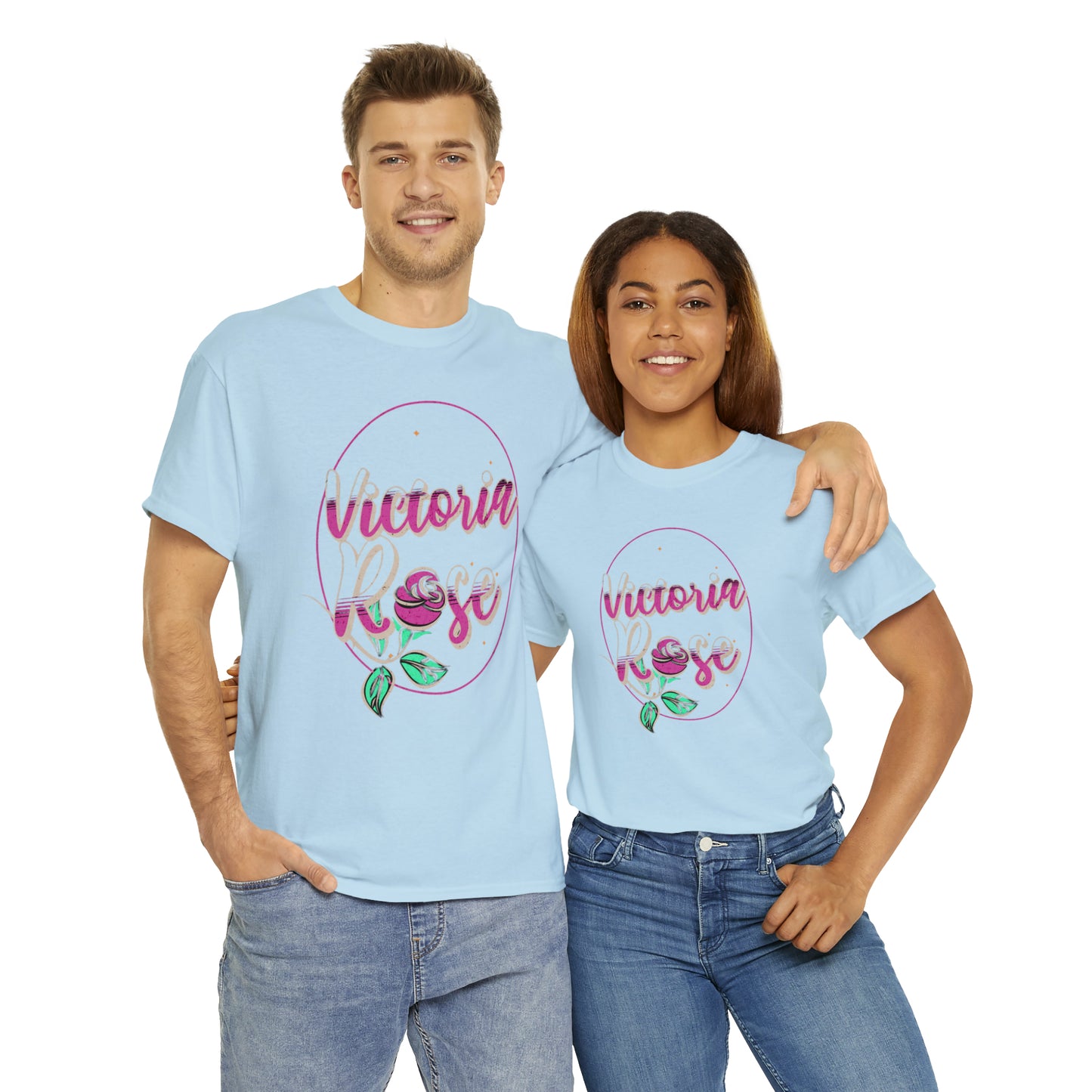 Victoria Rose Heavy Cotton Tee