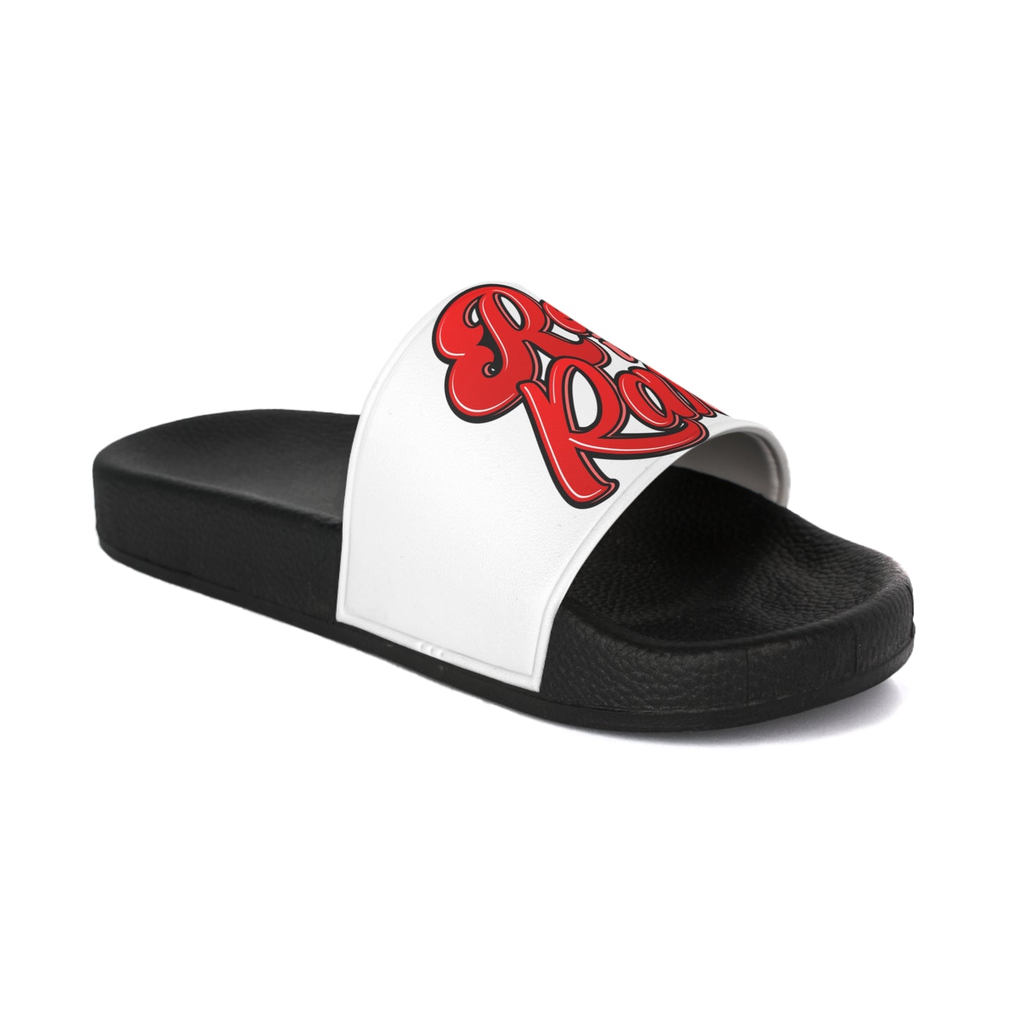 Real is rare Men's Slide Sandals (white)