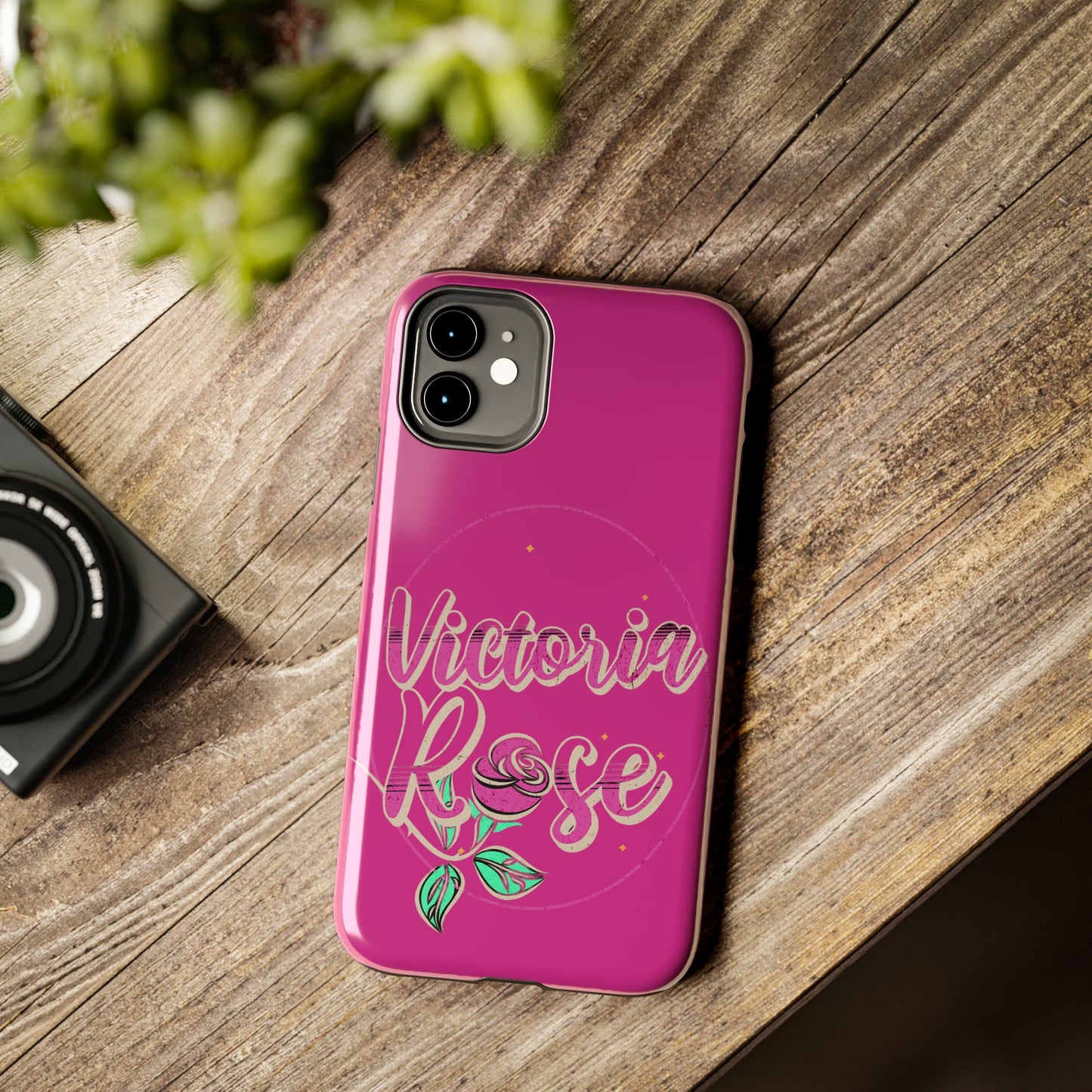 Victoria Rose Phone Case (Pink)