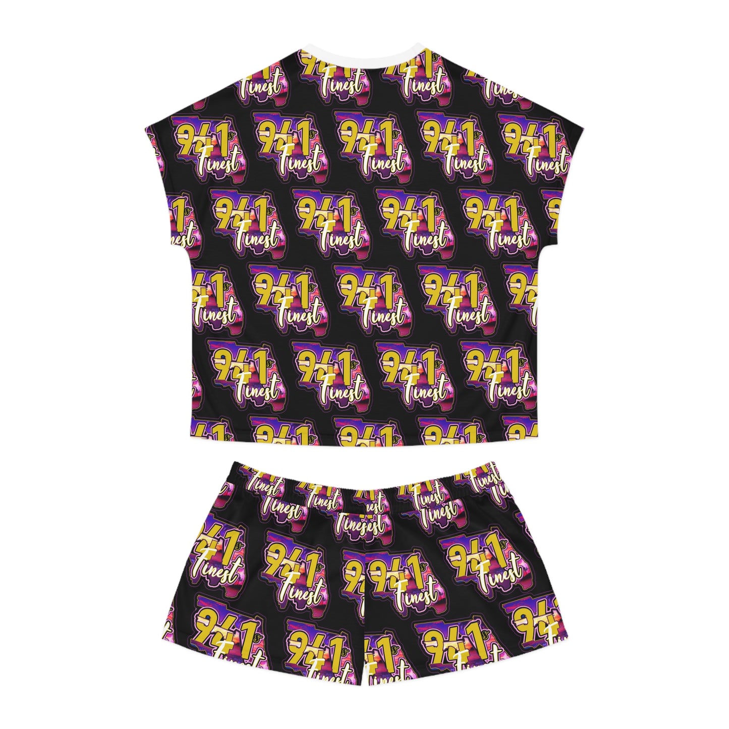 941s Finest Women's Short Pajama Set