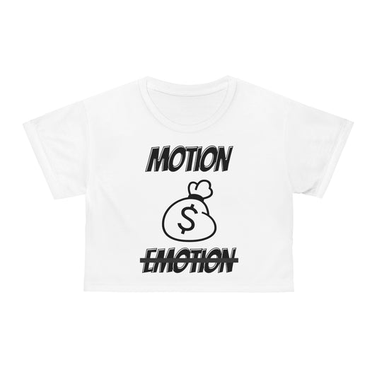 Motion No Emotion Crop Top