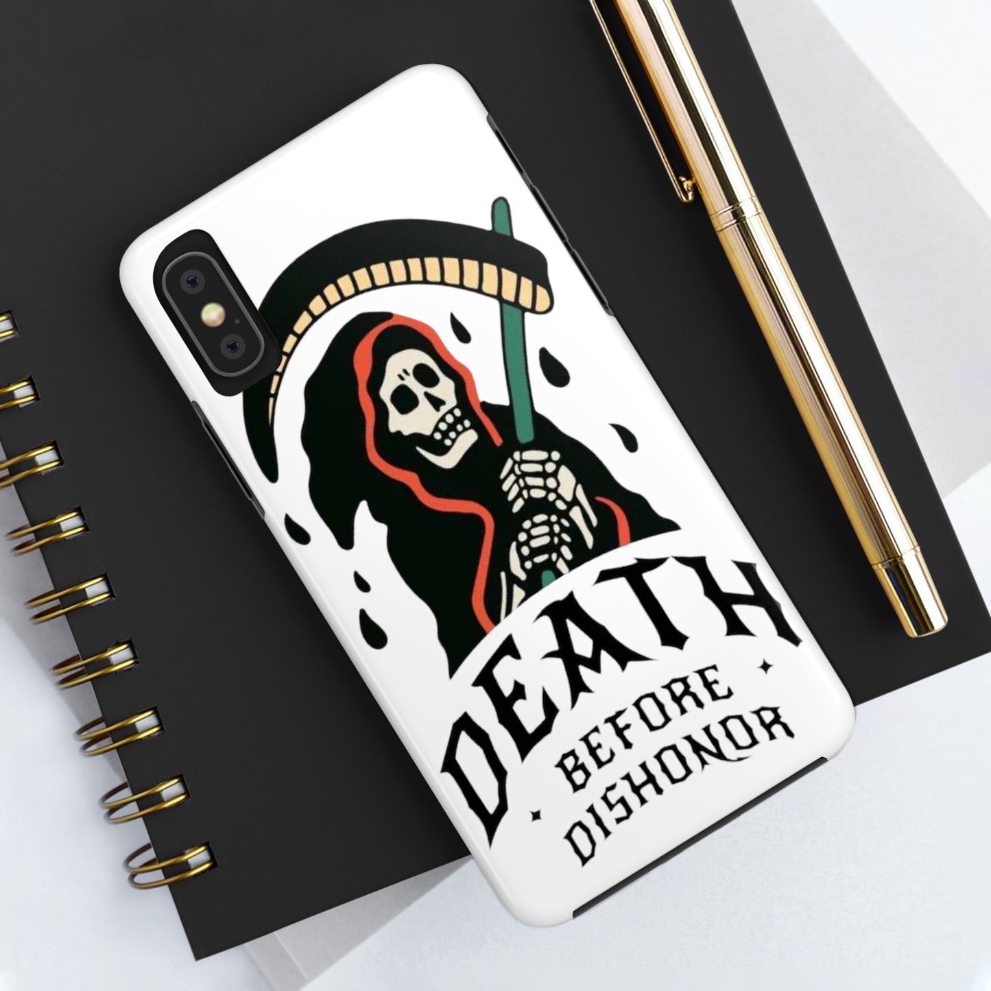 Death before dishonor Phone Cases