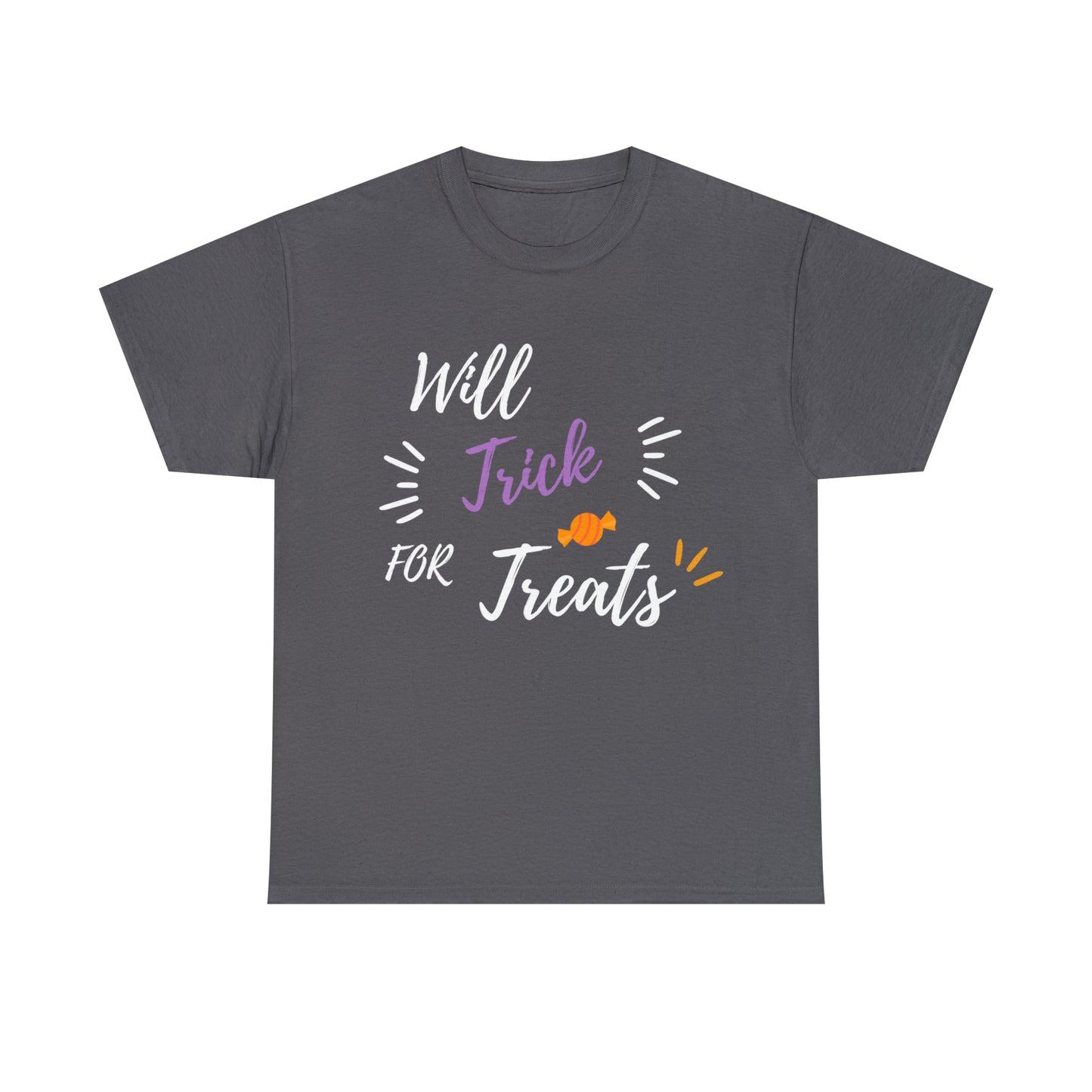 Trick for treats unisex Heavy Cotton Tee