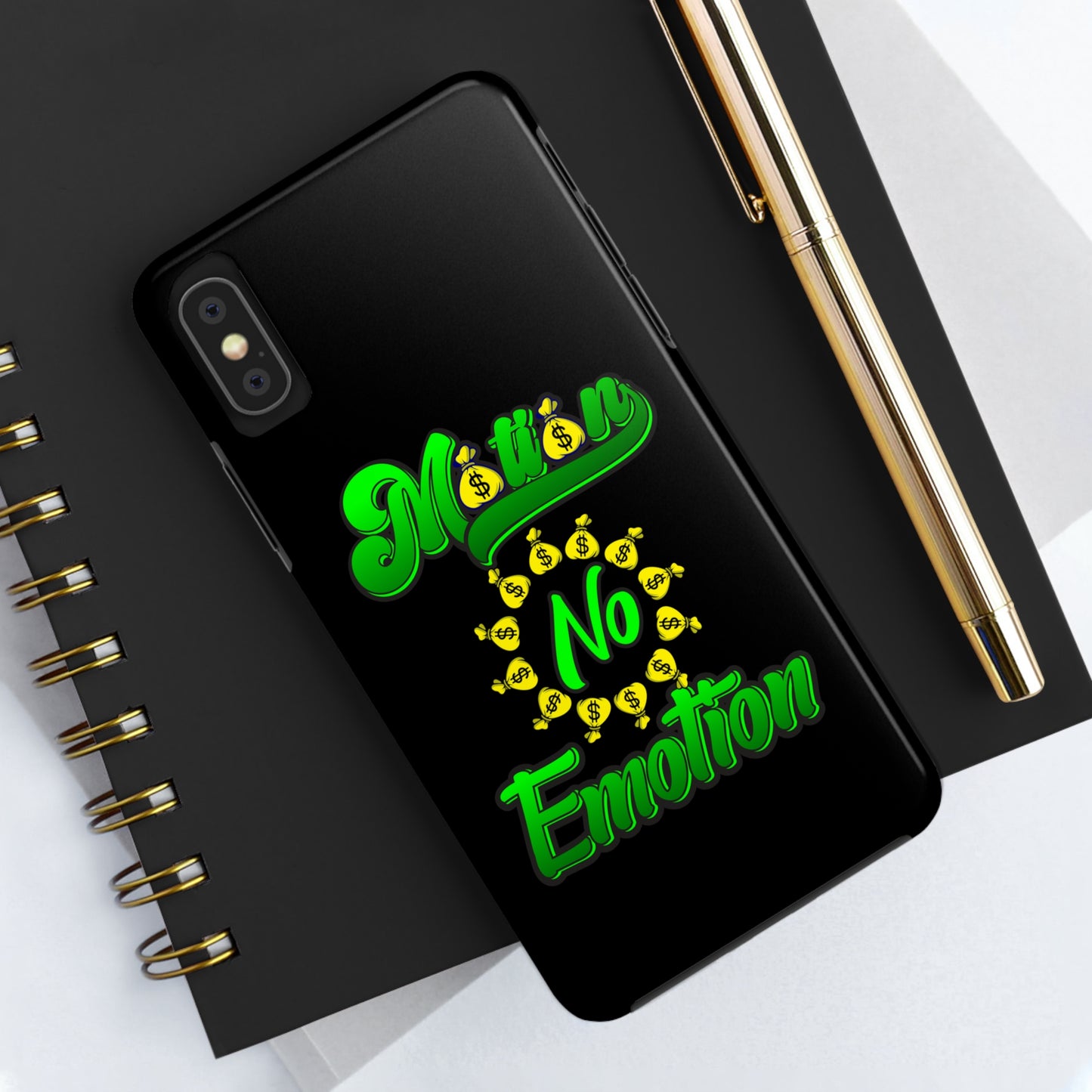 Motion No Emotion (Moneybags) Phone Case