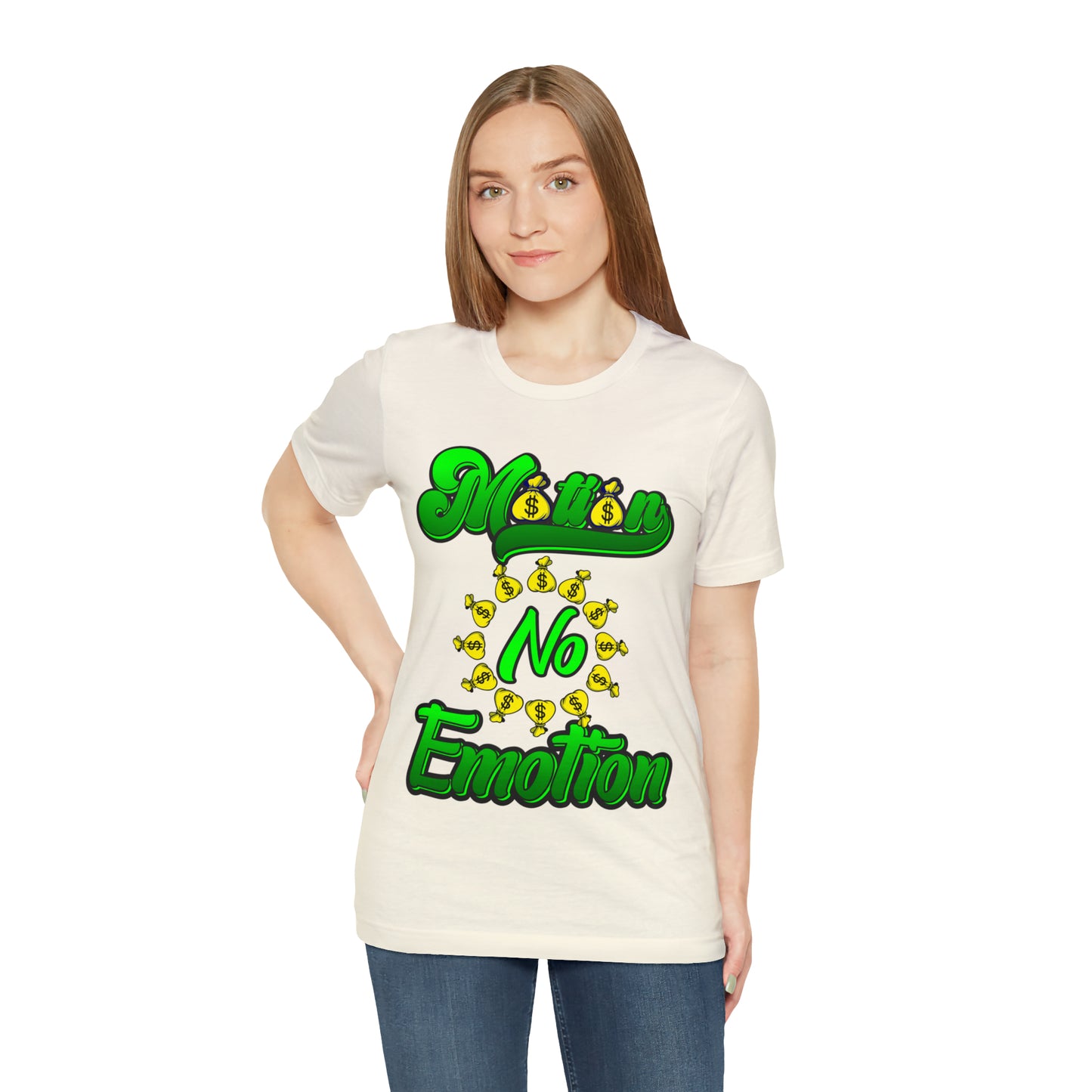 Motion No Emotion (moneybag) Jersey Short Sleeve Tee