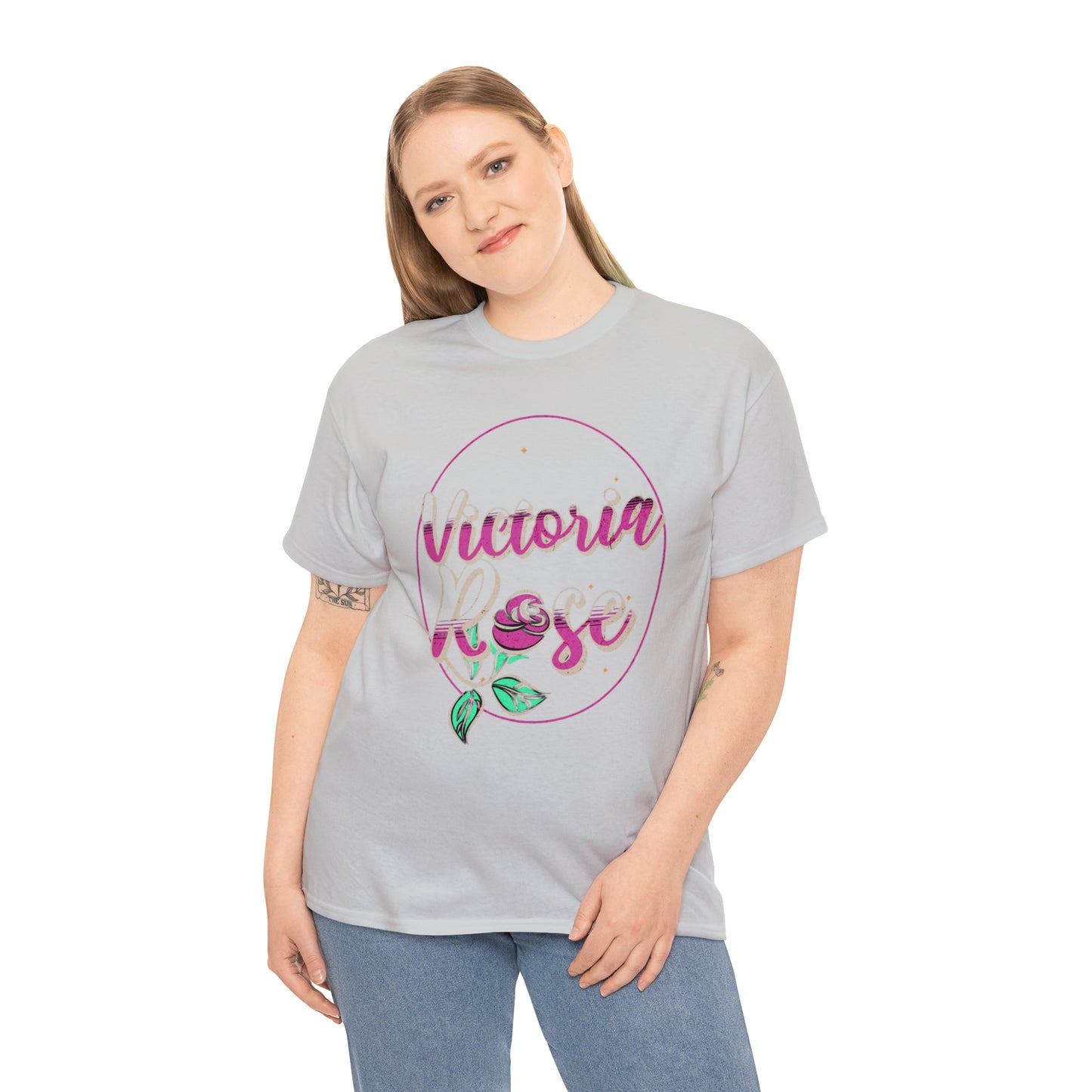 Victoria Rose Heavy Cotton Tee
