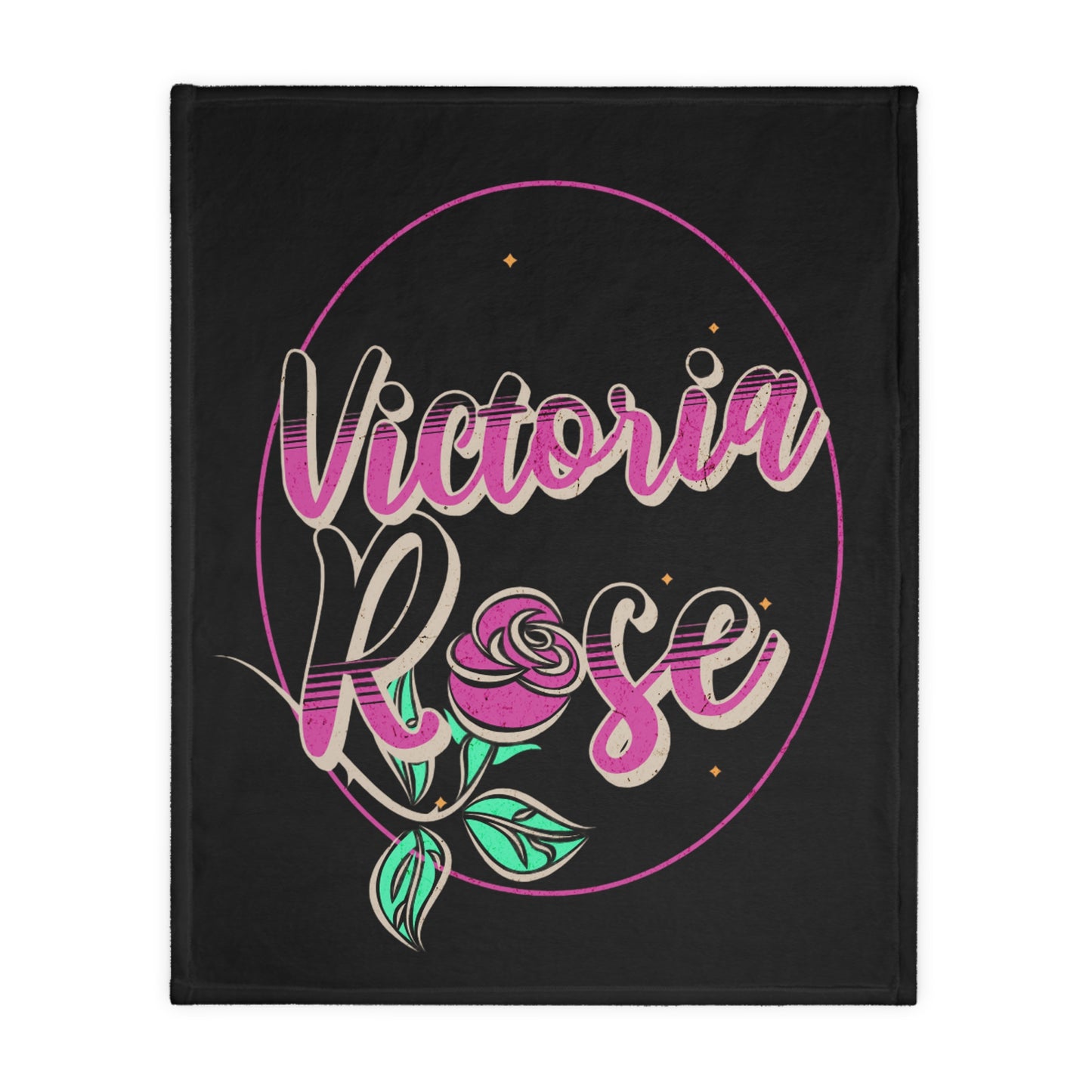 Victoria Rose Blanket (Two-sided print)