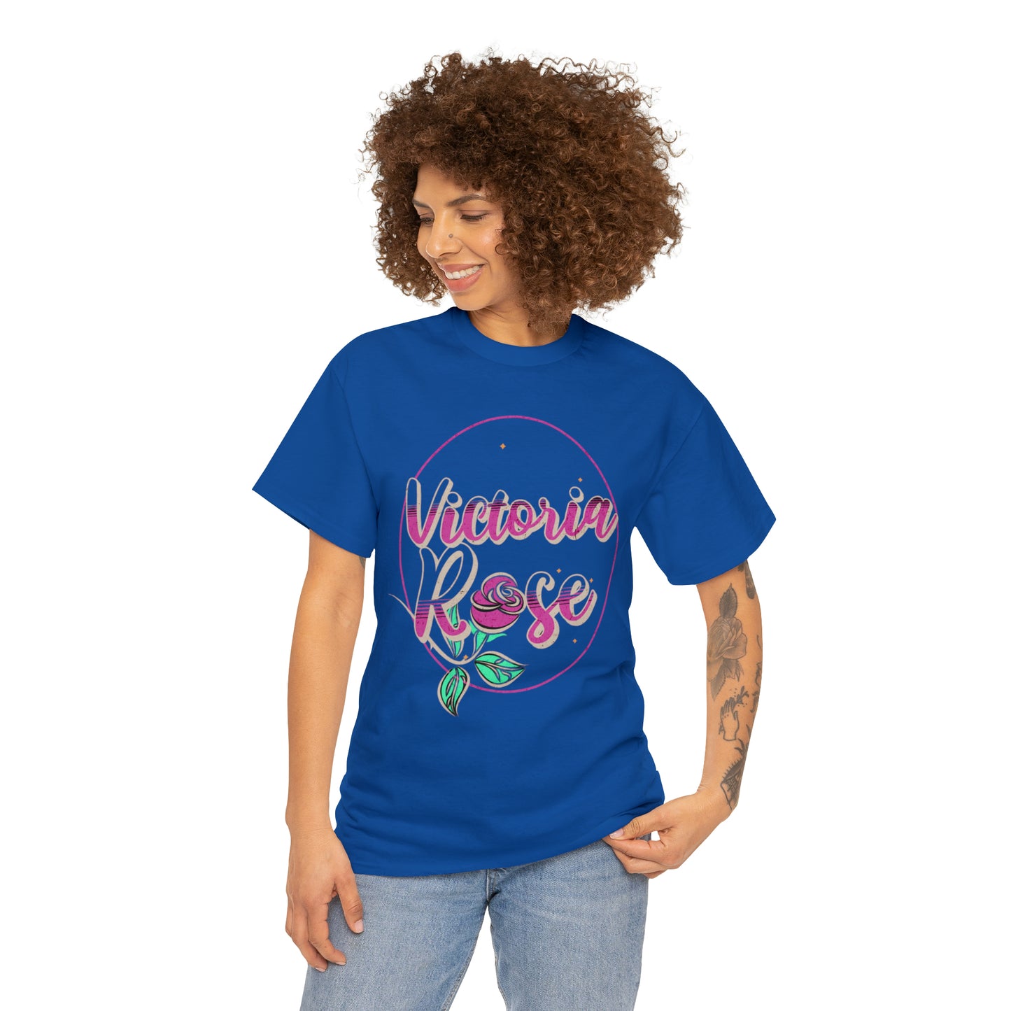 Victoria Rose Heavy Cotton Tee