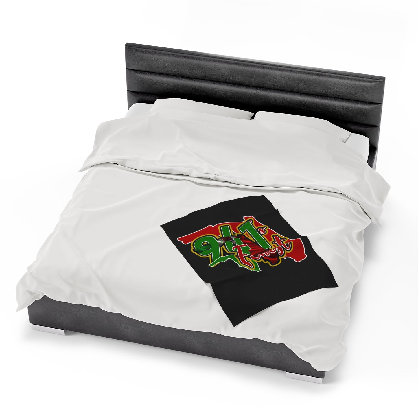 941’s finest Plush Blanket (Mexican Flag)