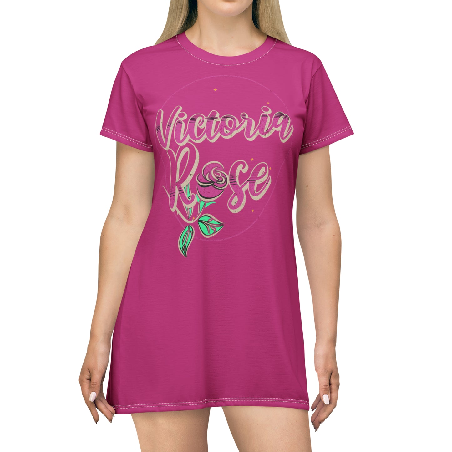 Victoria Rose T-Shirt Dress