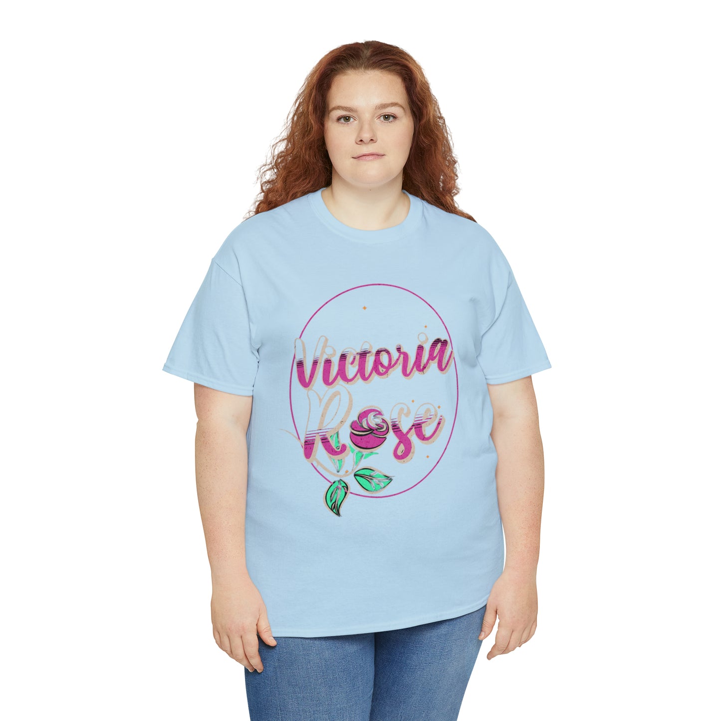 Victoria Rose Heavy Cotton Tee