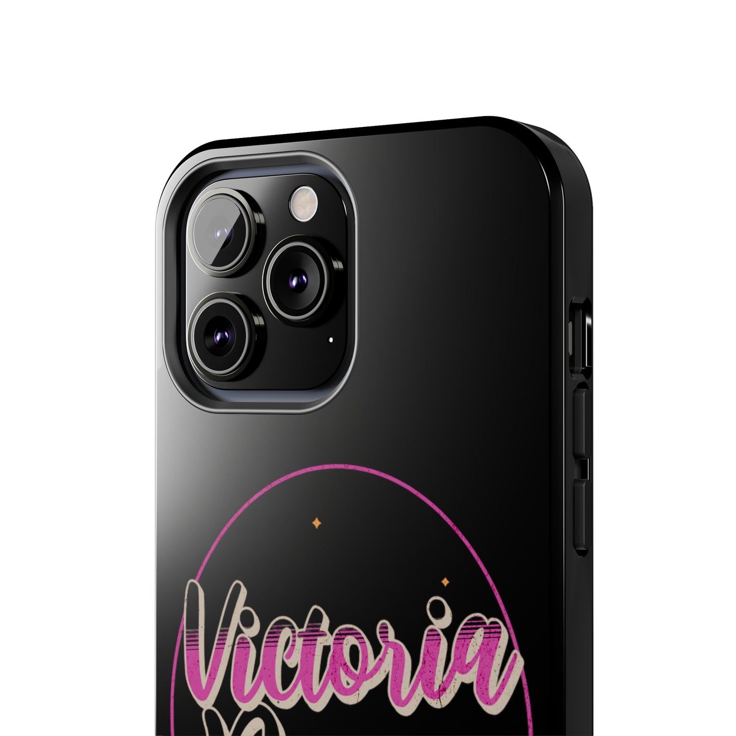 Victoria Rose Phone Case (Black)