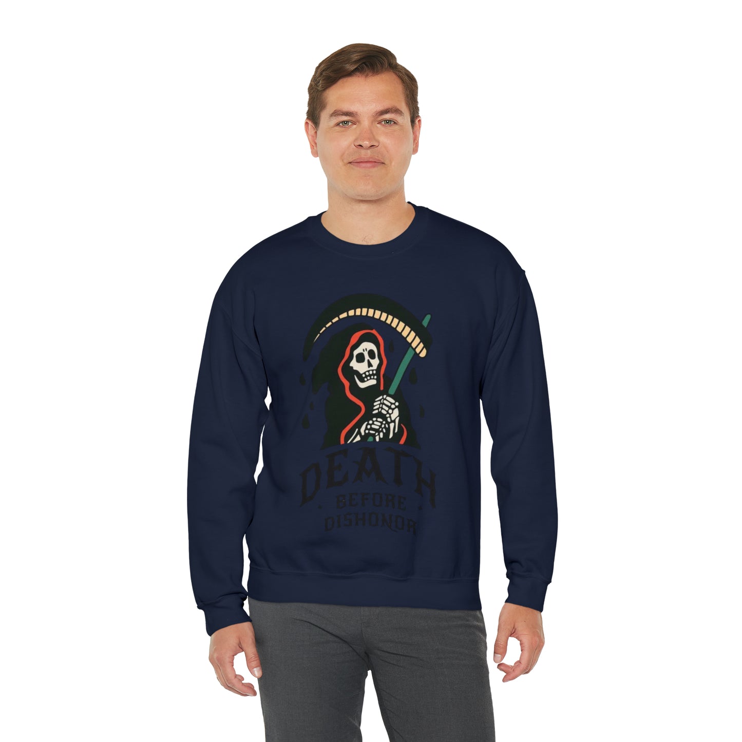 Death before dishonor Crewneck Sweatshirt