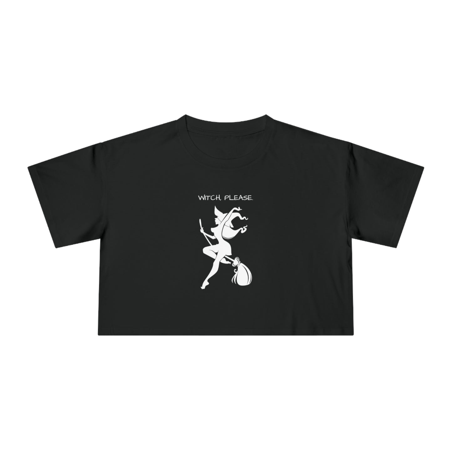 Witch please Women's Crop Tee