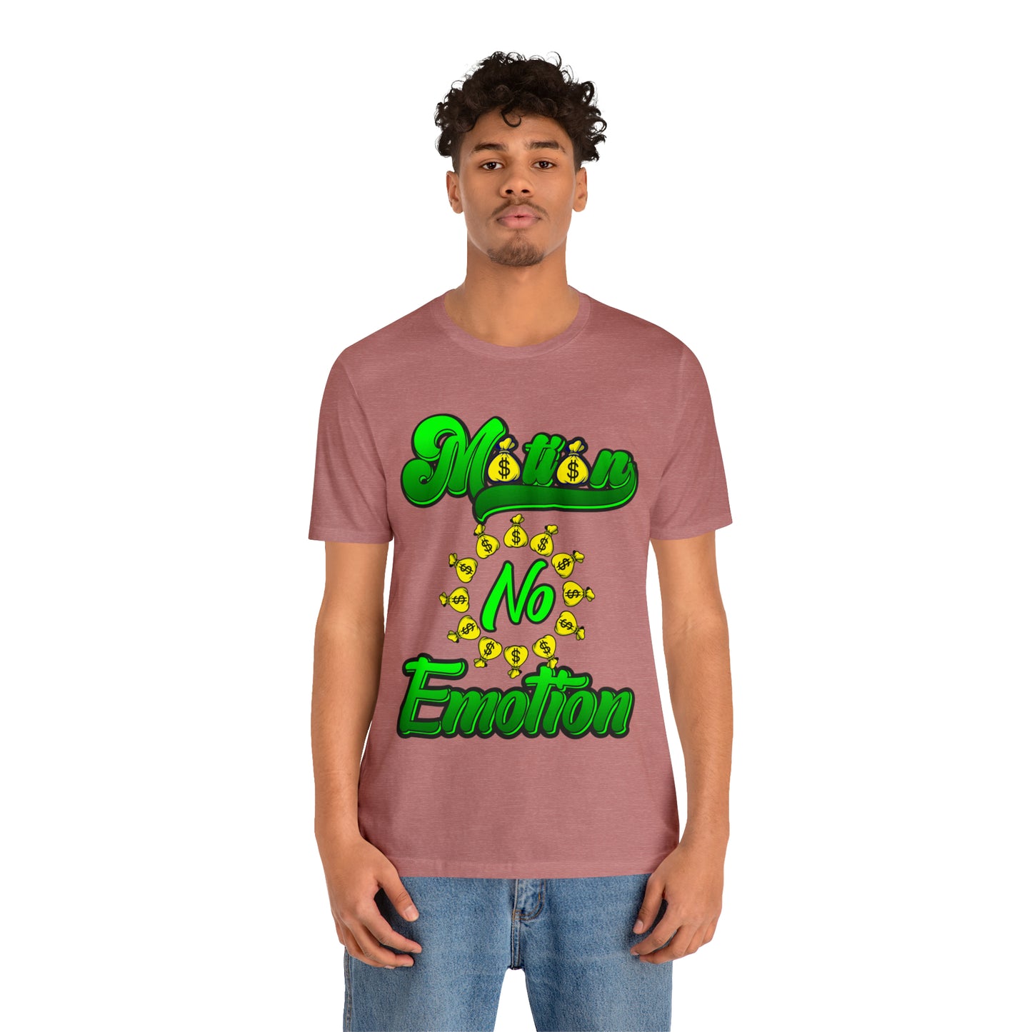 Motion No Emotion (moneybag) Jersey Short Sleeve Tee