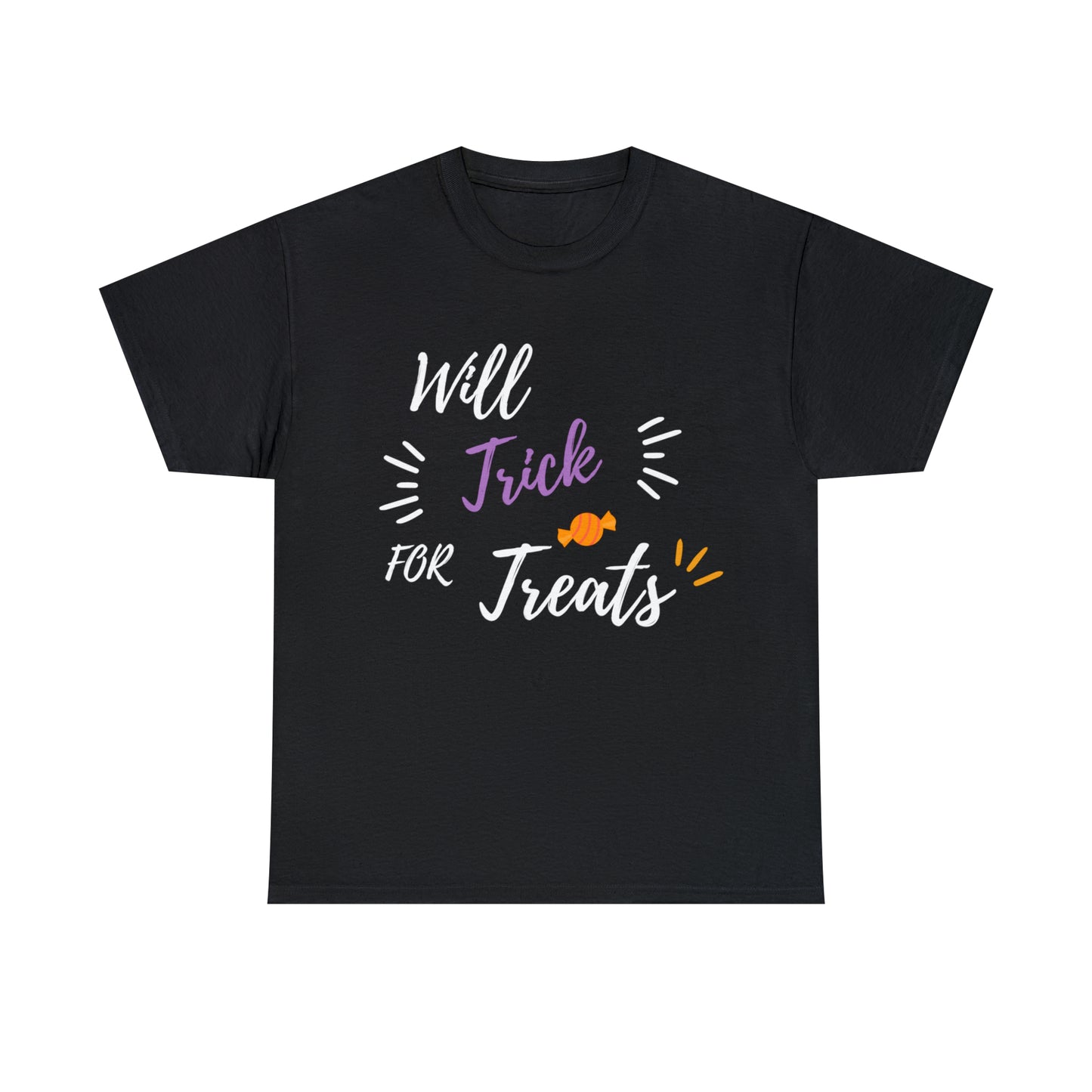 Trick for treats unisex Heavy Cotton Tee