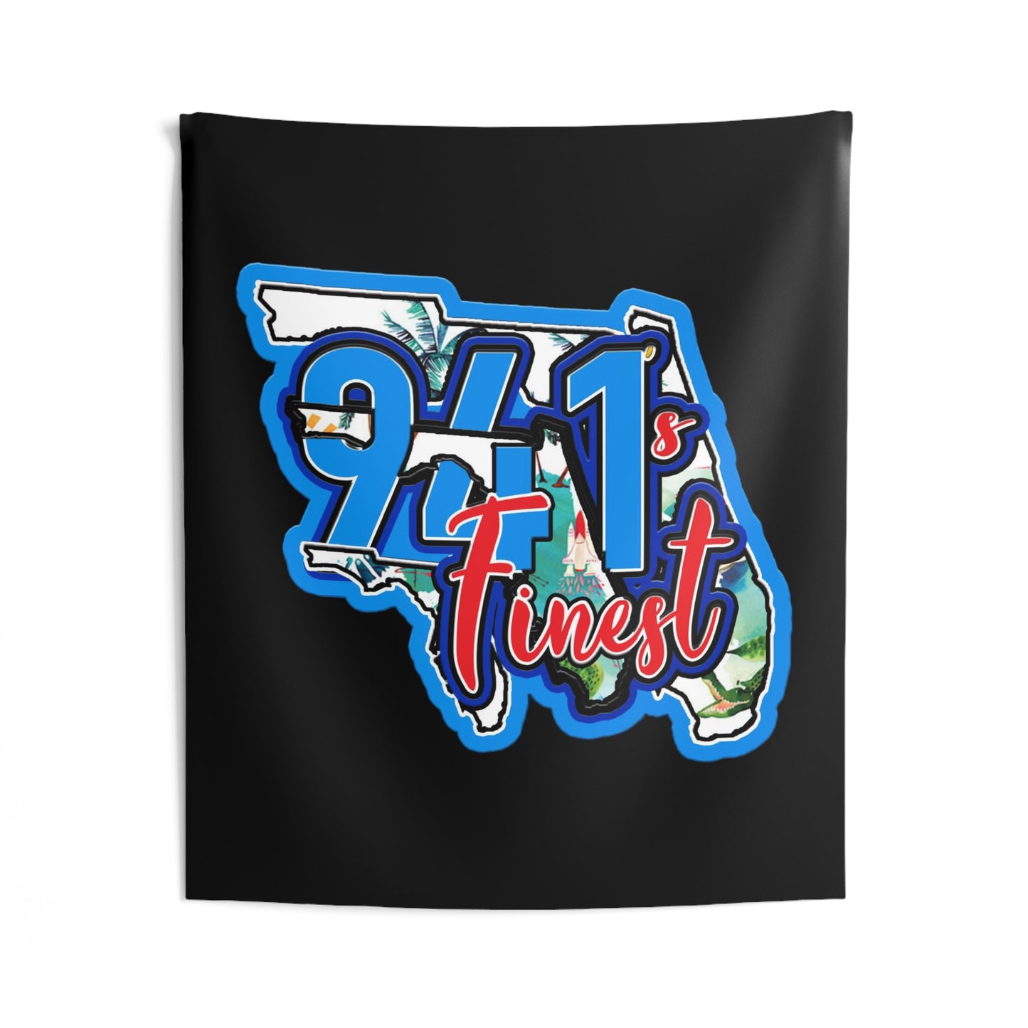 941’s Finest Indoor Wall Tapestry (Flag design)