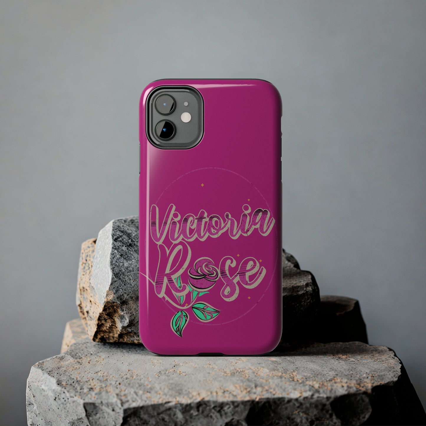 Victoria Rose Phone Case (Pink)