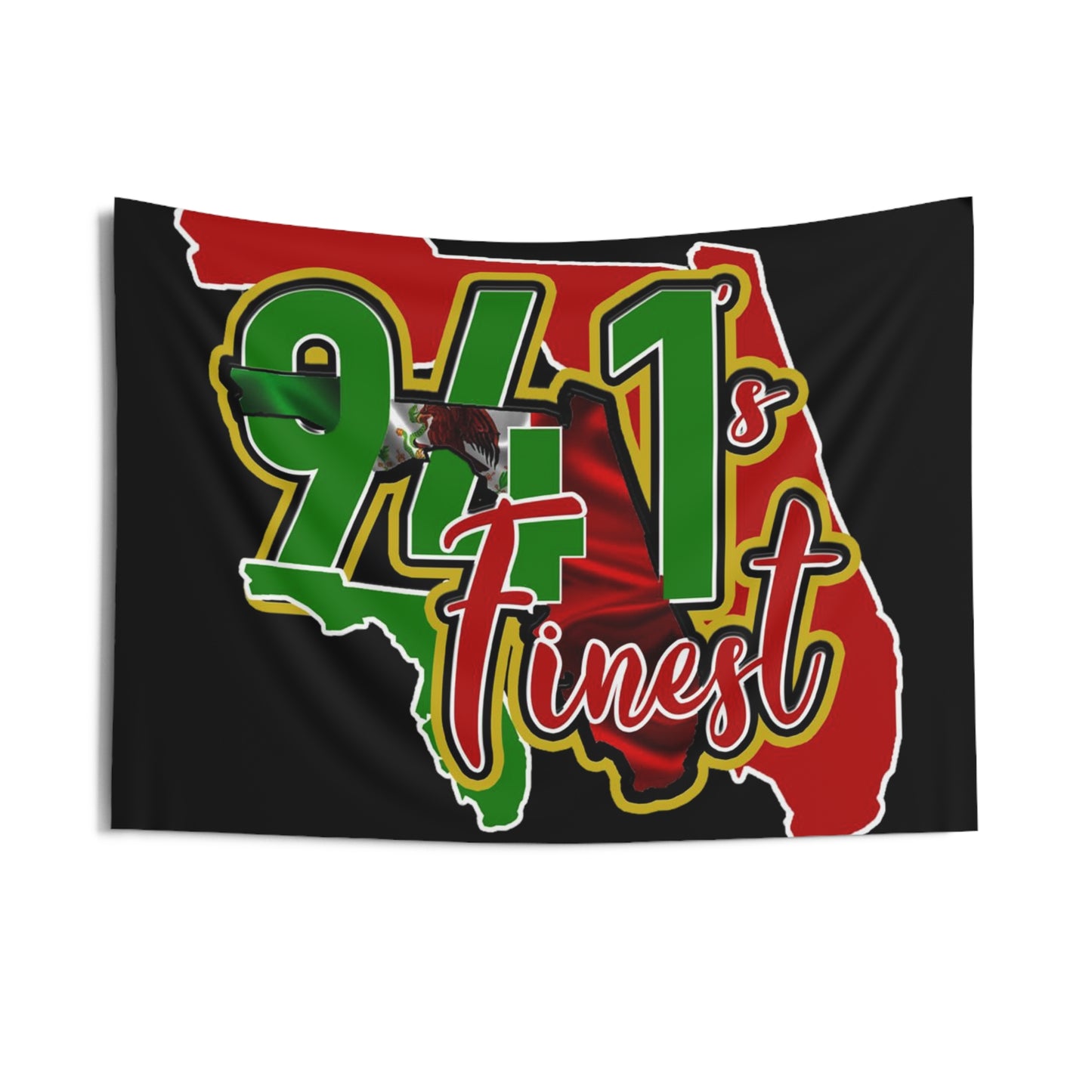 941’s Finest Indoor Wall Tapestry (Mexican Flag)