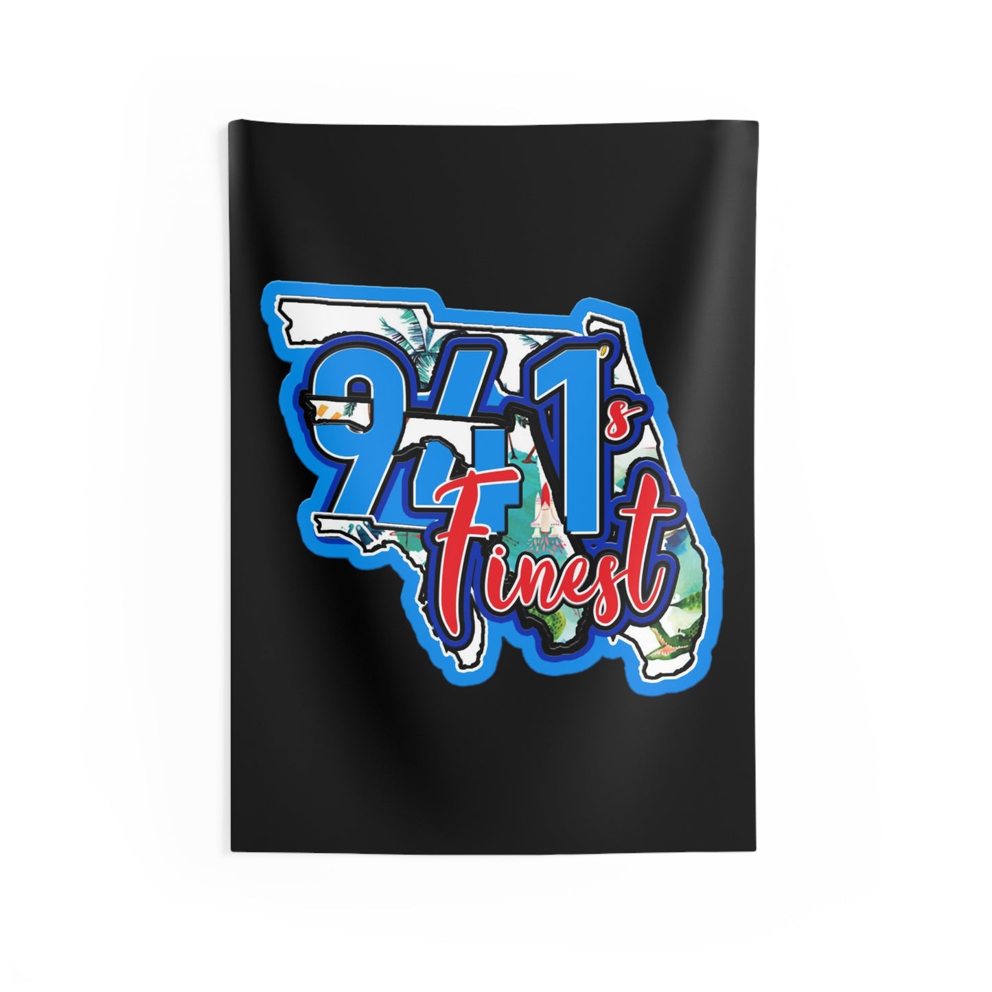 941’s Finest Indoor Wall Tapestry (Flag design)