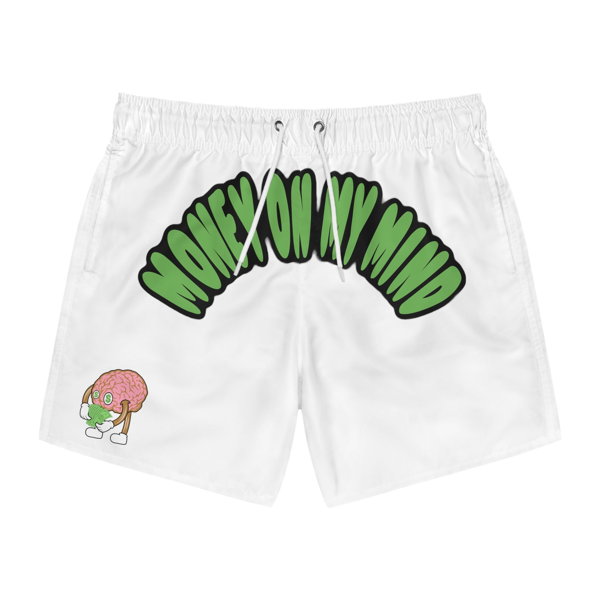 Money on My Mind Swim Trunks - Quick-Dry Beachwear | Fromth33rd