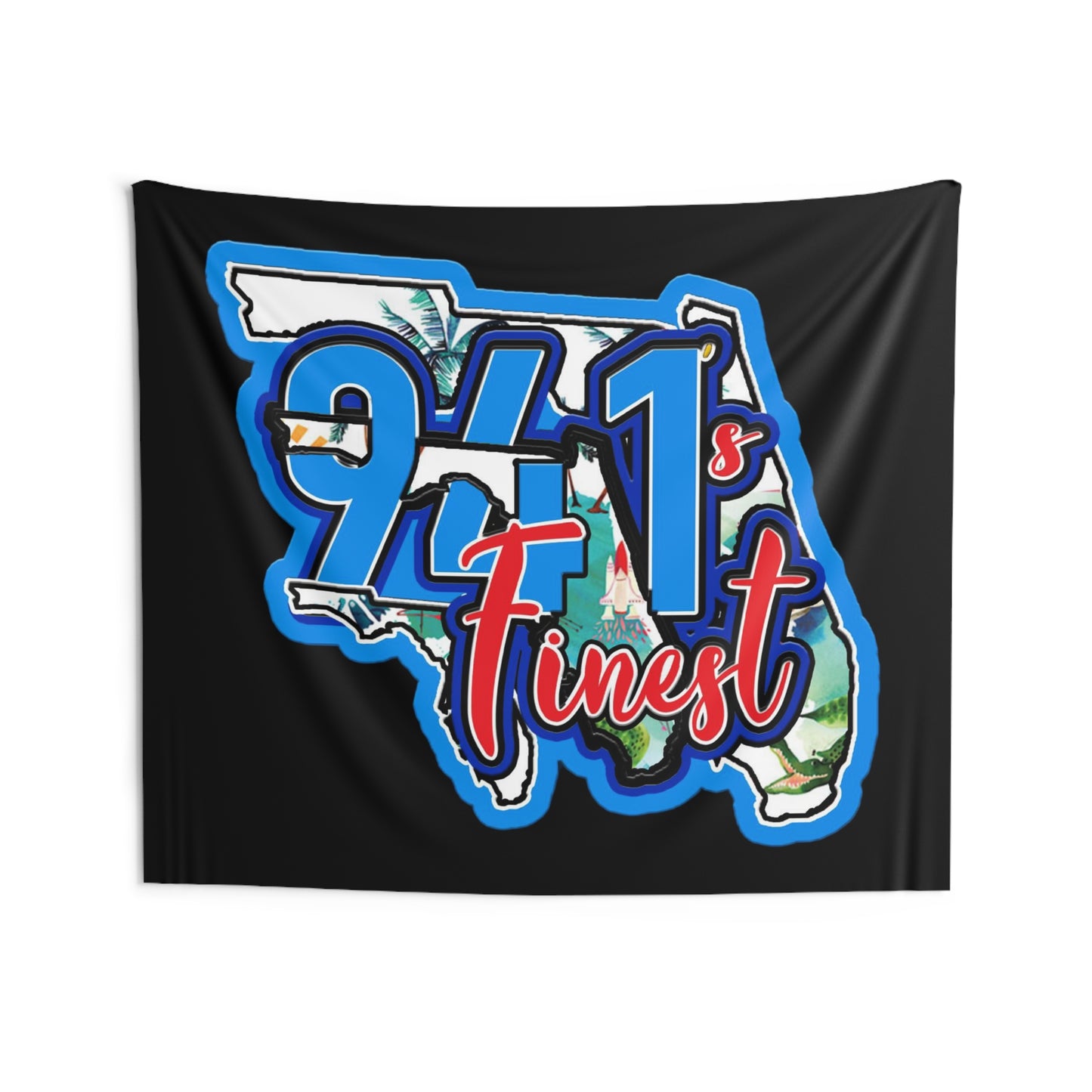 941’s Finest Indoor Wall Tapestry (Flag design)
