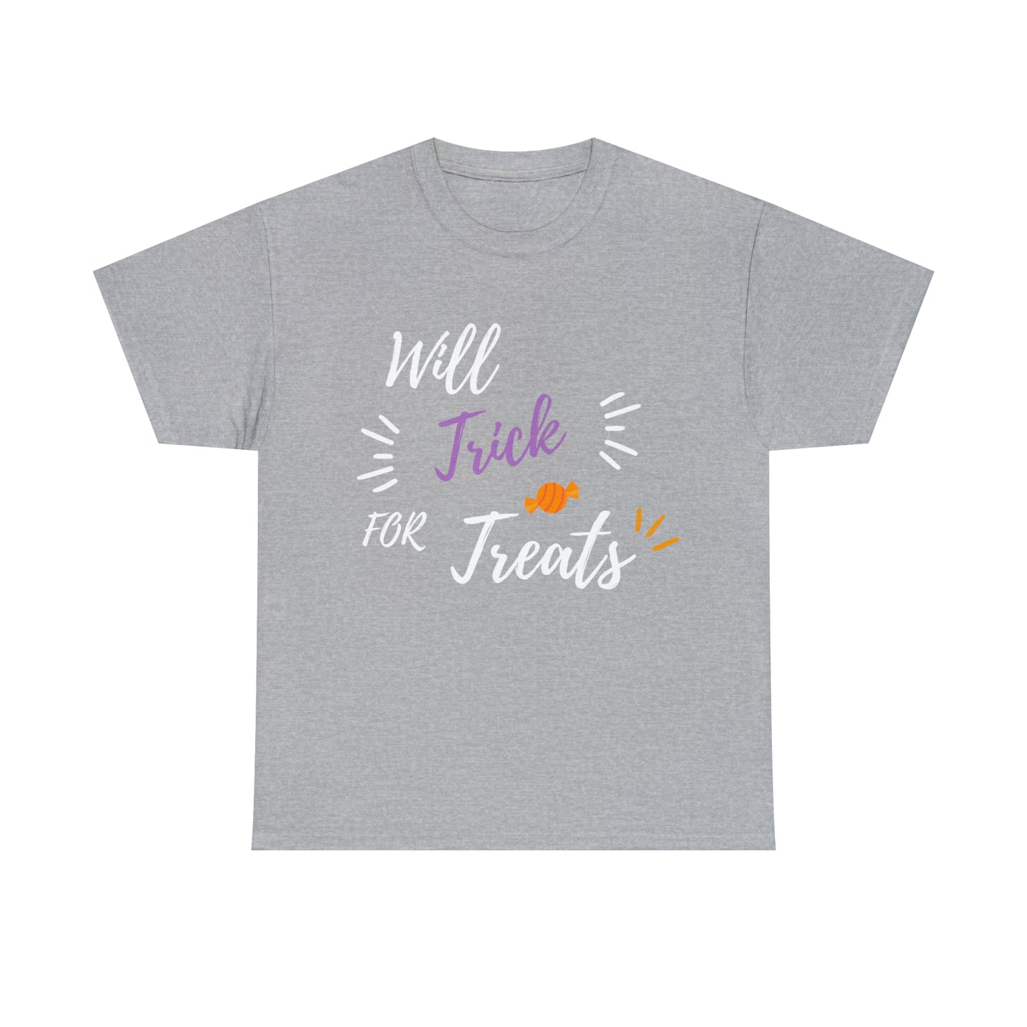 Trick for treats unisex Heavy Cotton Tee