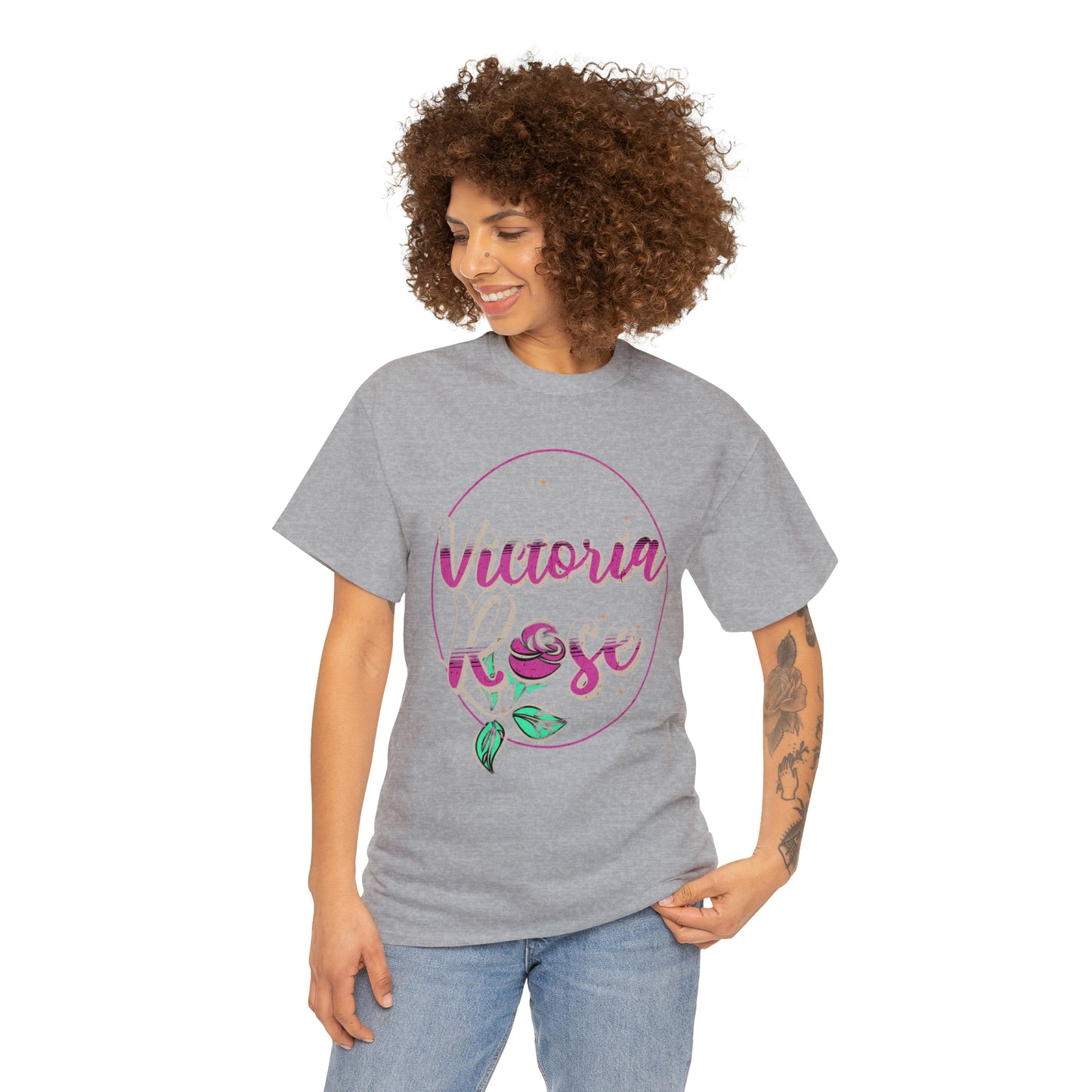 Victoria Rose Heavy Cotton Tee