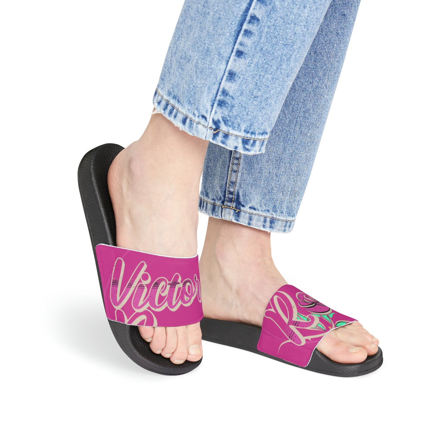 Victoria Rose Women's Slide Sandals