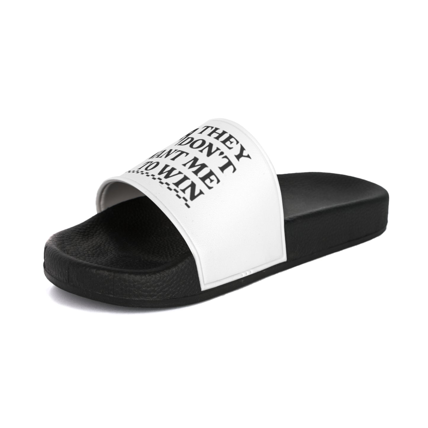 Don’t Want Me to Win Slide Sandals | Fromth33rd
