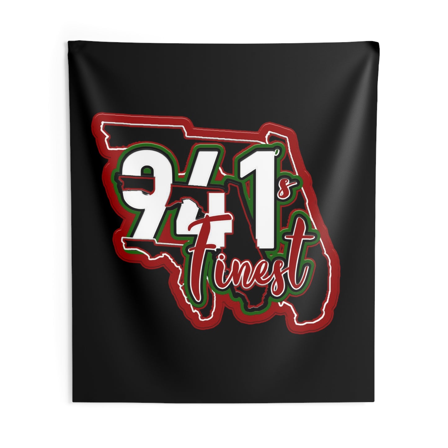 941’s Finest Indoor Wall Tapestry (solid design)